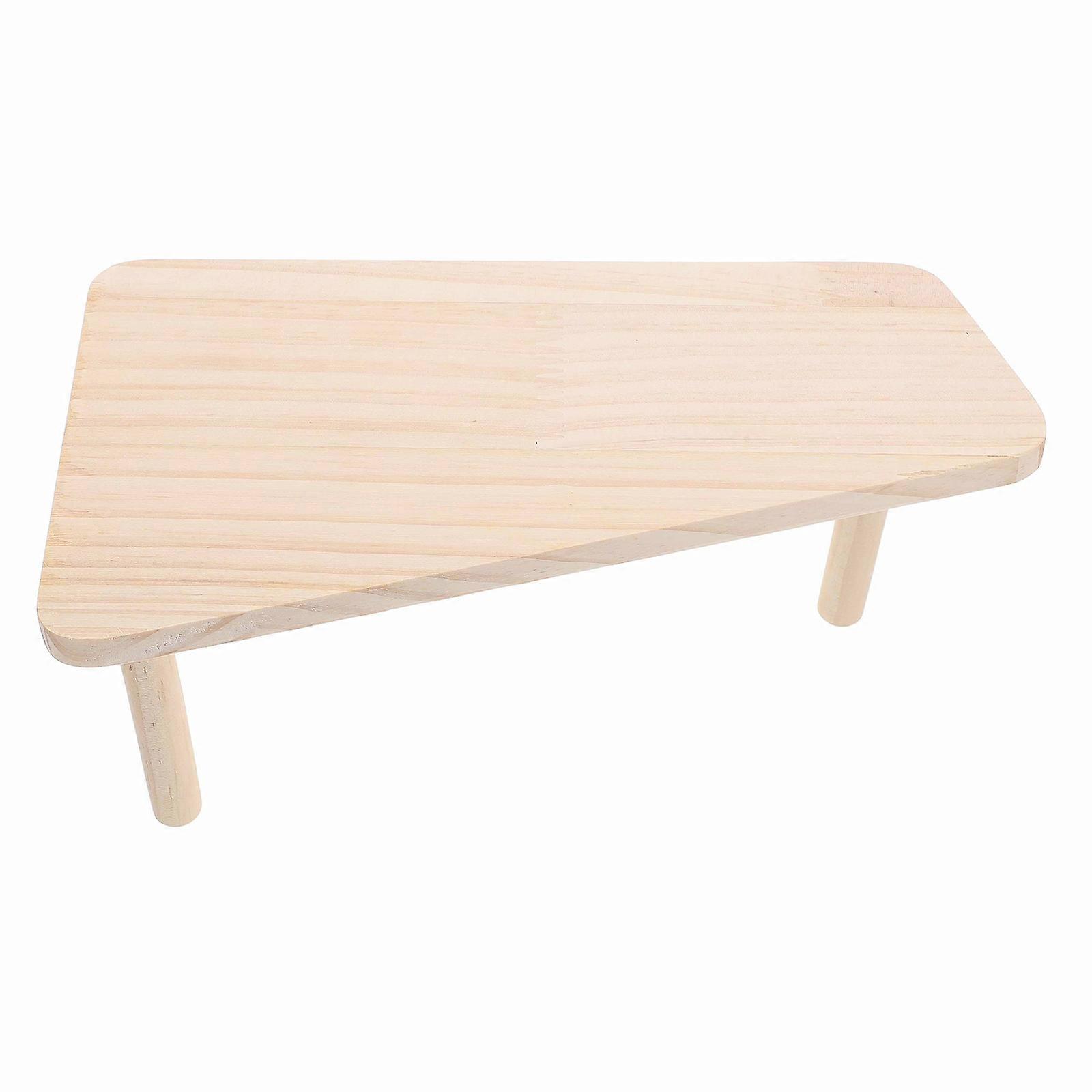 Hamster Climbing Platform Wooden Table for Cage 3Pcs Pet Accessory