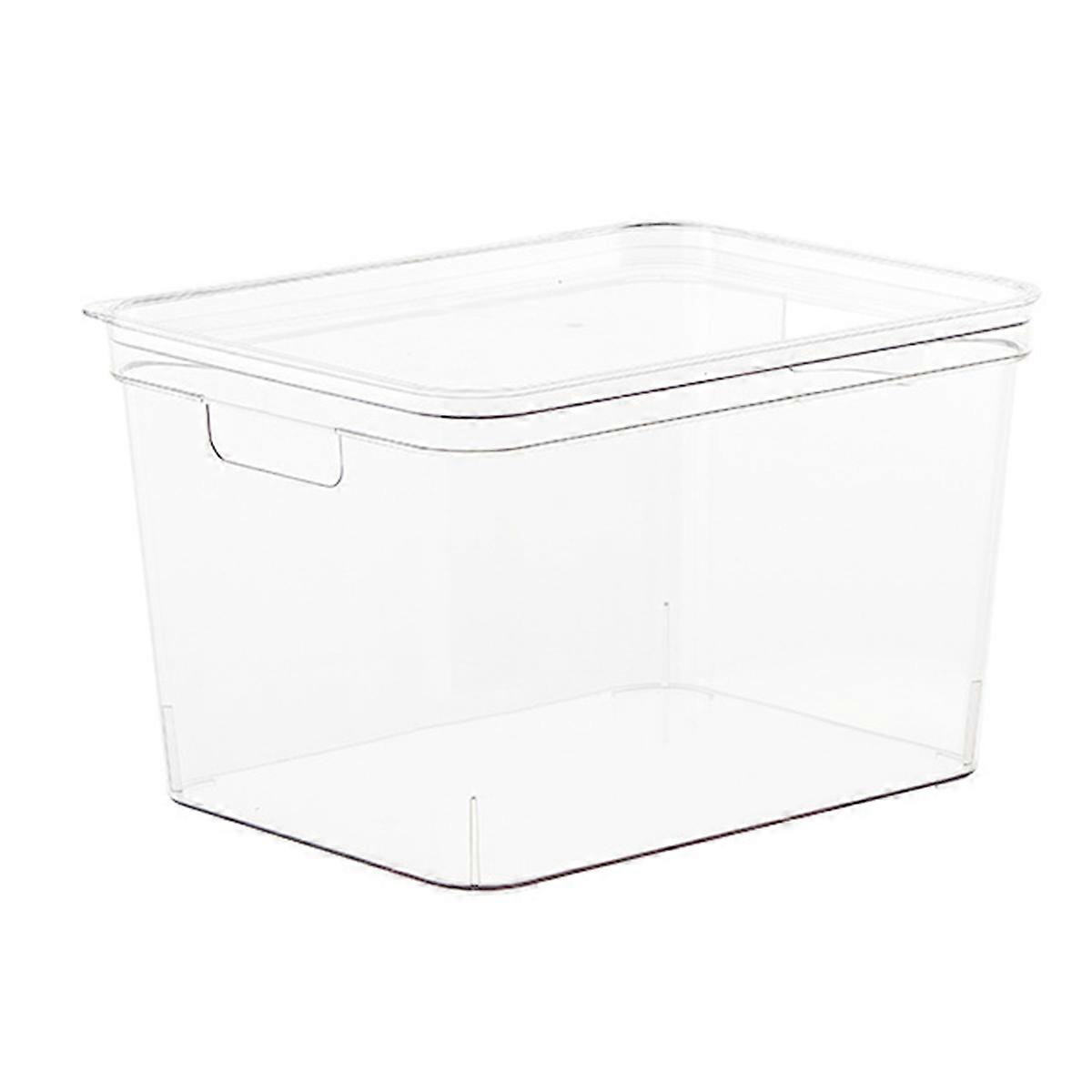 Transparent Desktop Organizer For Study Use 26X17X12CM Lightweight And Portable 2Pcs