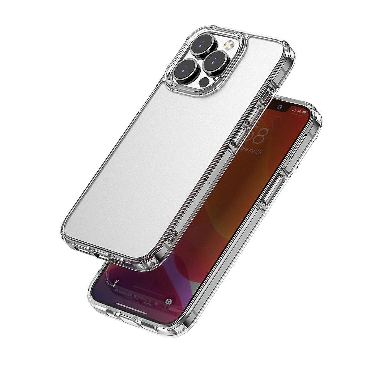 Anti-Fall Phone Case for 13 Pro Transparent 2Pcs Protective Shell