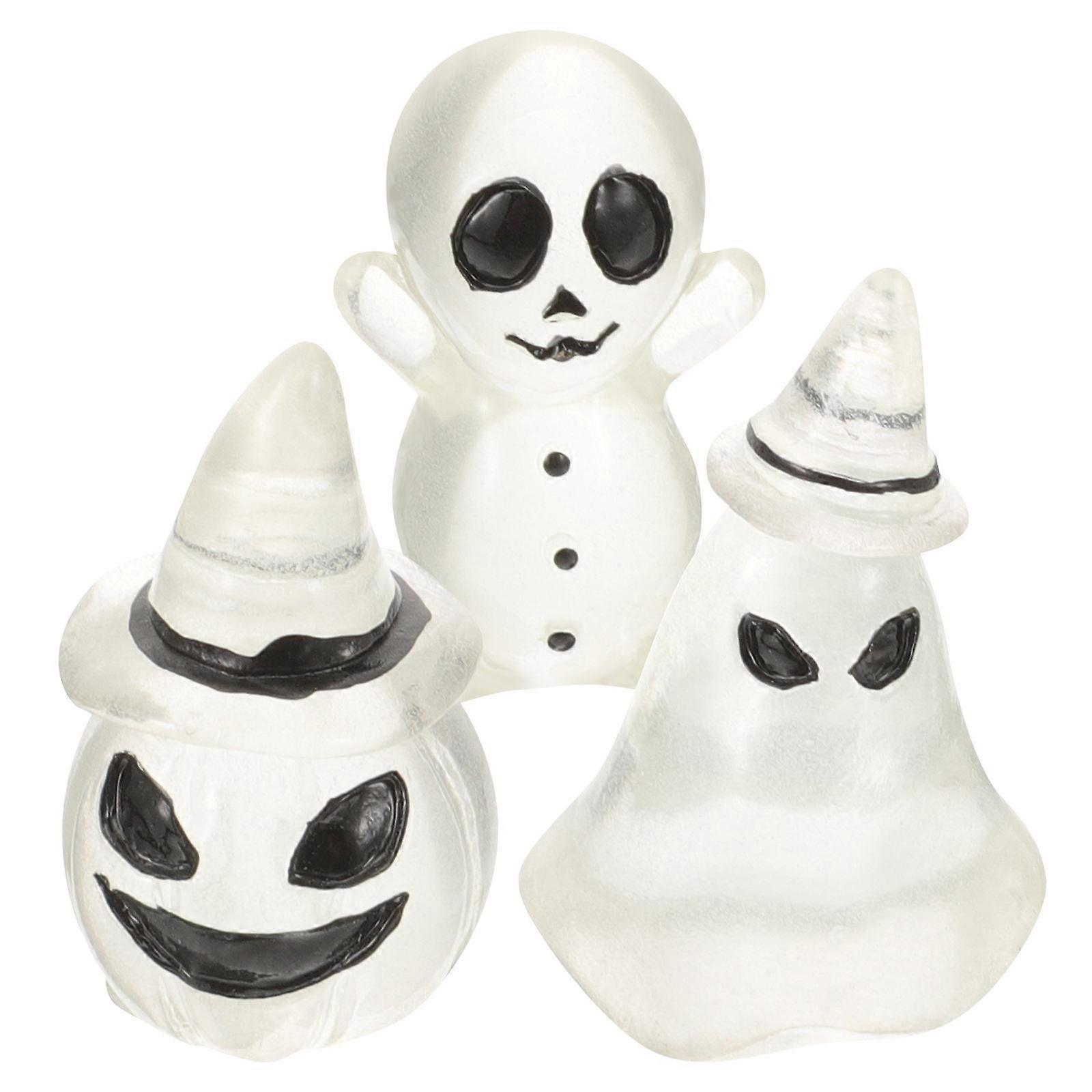 Halloween Micro Landscape Ornaments Resin Decorations 6Pcs Set