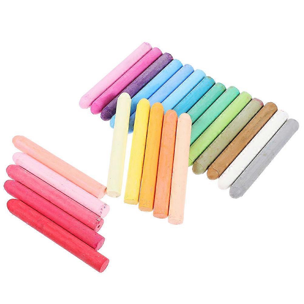 240Pcs Water Soluble Chalks Comfortable Grip Blackboard Chalks for Office