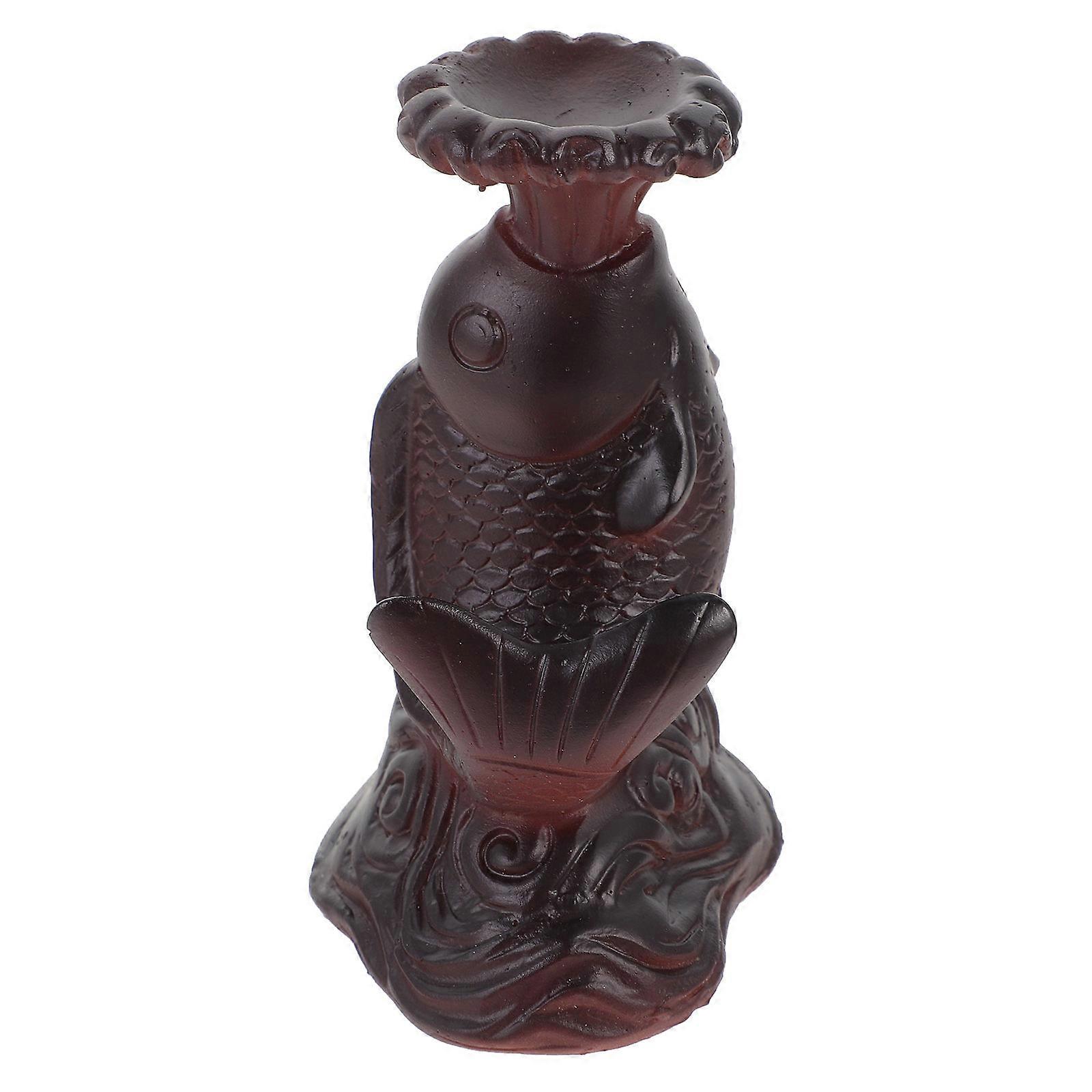 Dark Brown Crystal Ball Stand Holder 3Pcs For Office Home Decoration Stable Display 10.30X7.00X6.00CM Functional Crystal Ball Base