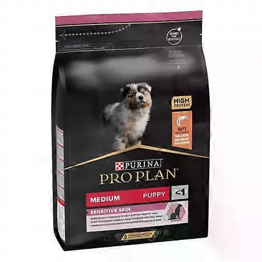 Purina Pro Plan Optiderma Medium Puppy Sensitive Skin Rich in Salmon
