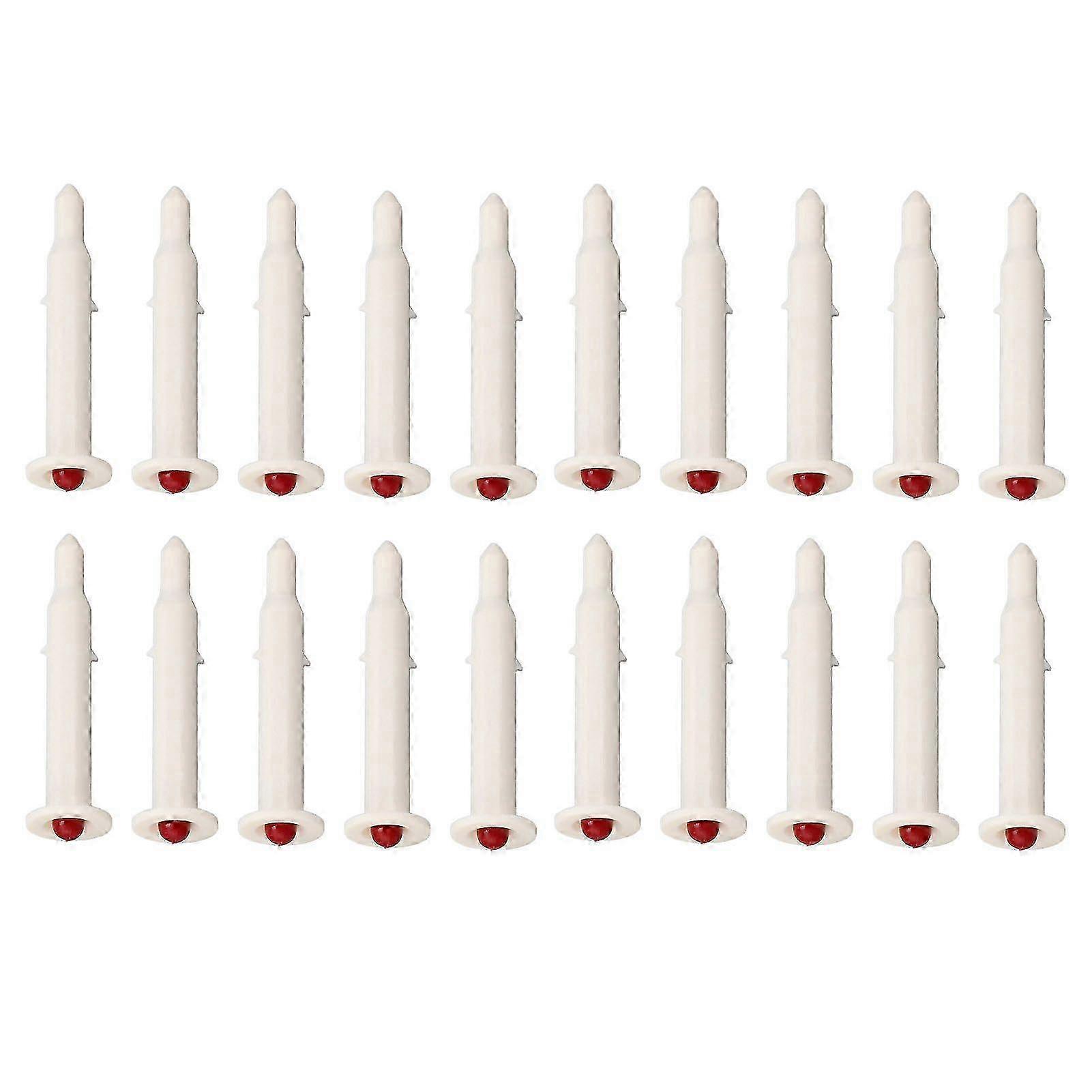 20Pcs Poultry Thermometer, Disposable Popping Up Temperature Meter for Cooking