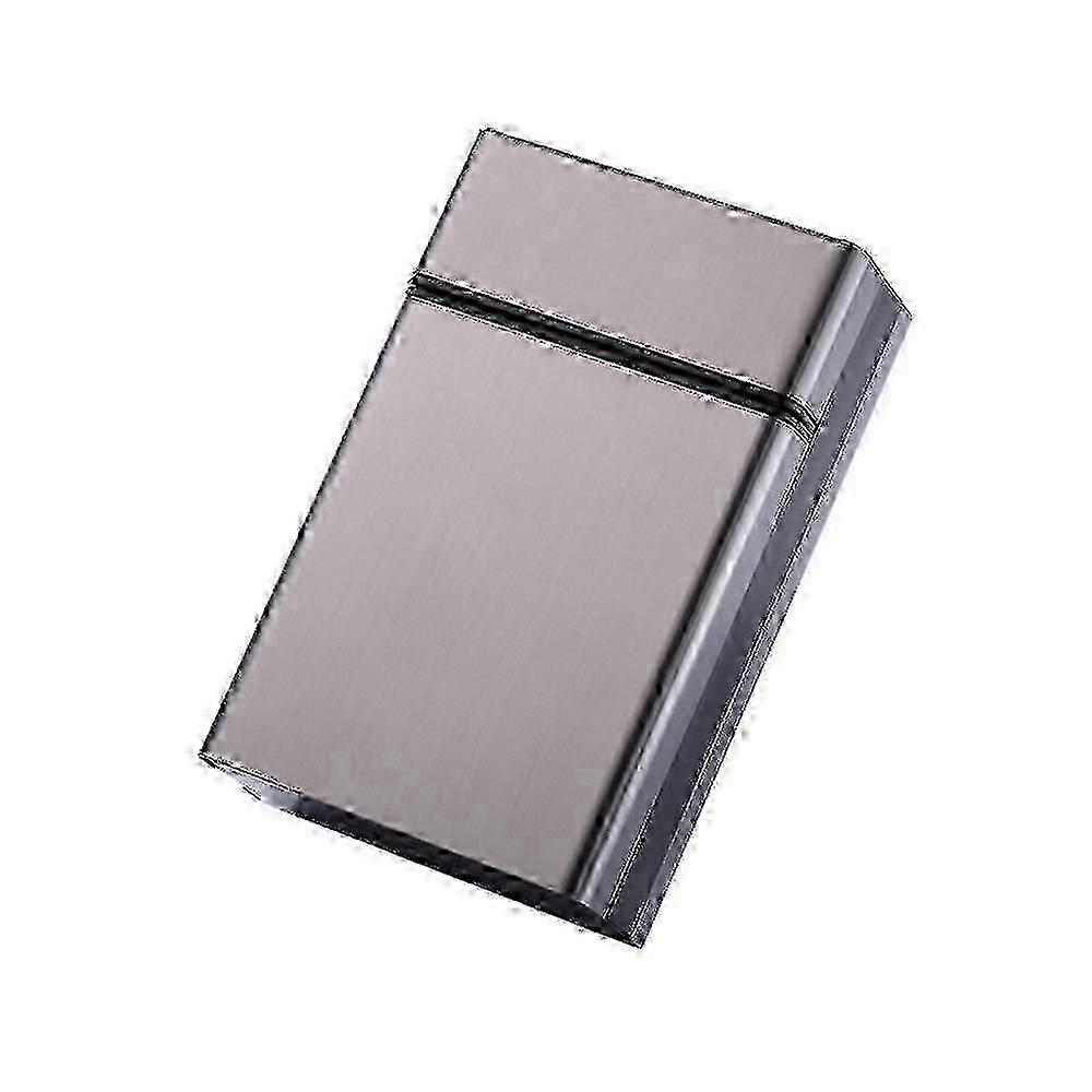 Aluminum Cigarette Case for 20 Cigarettes - Compact Tobacco Storage