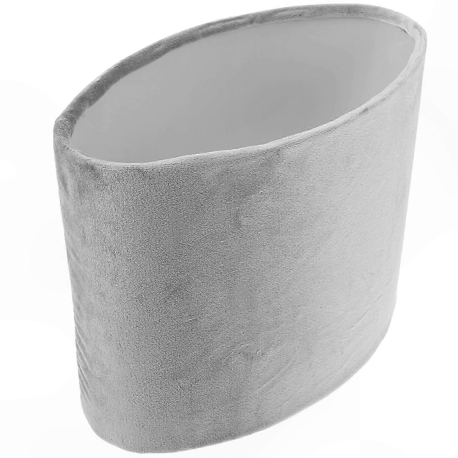 Ovaler Lampenschirm für Tischleuchte, schlichtes Design, farblich passend, 1 Set