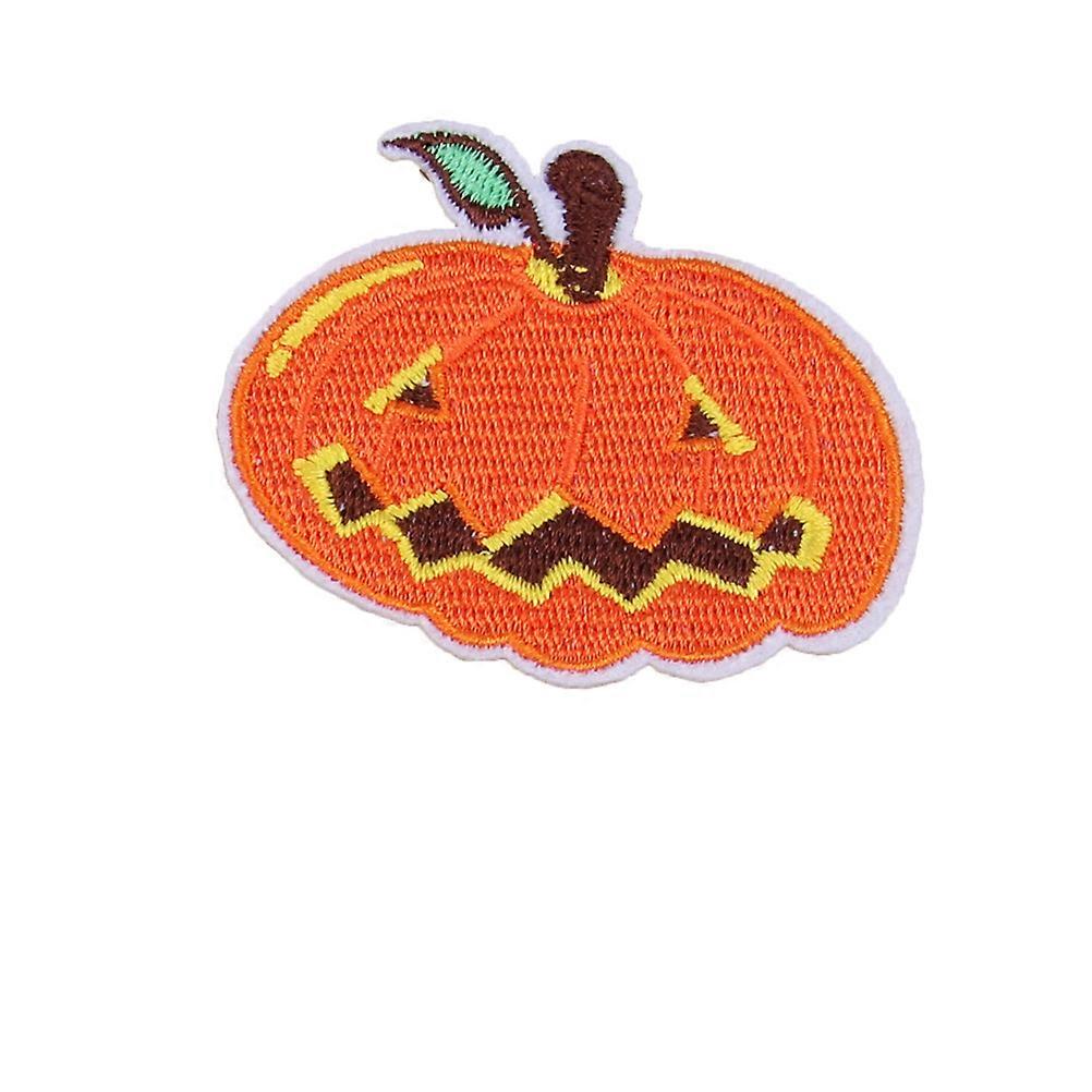 Halloween Cloth Stickers 24Pcs Ghosts Festival Patch Stickers Assorted Color for Halloween Parties
