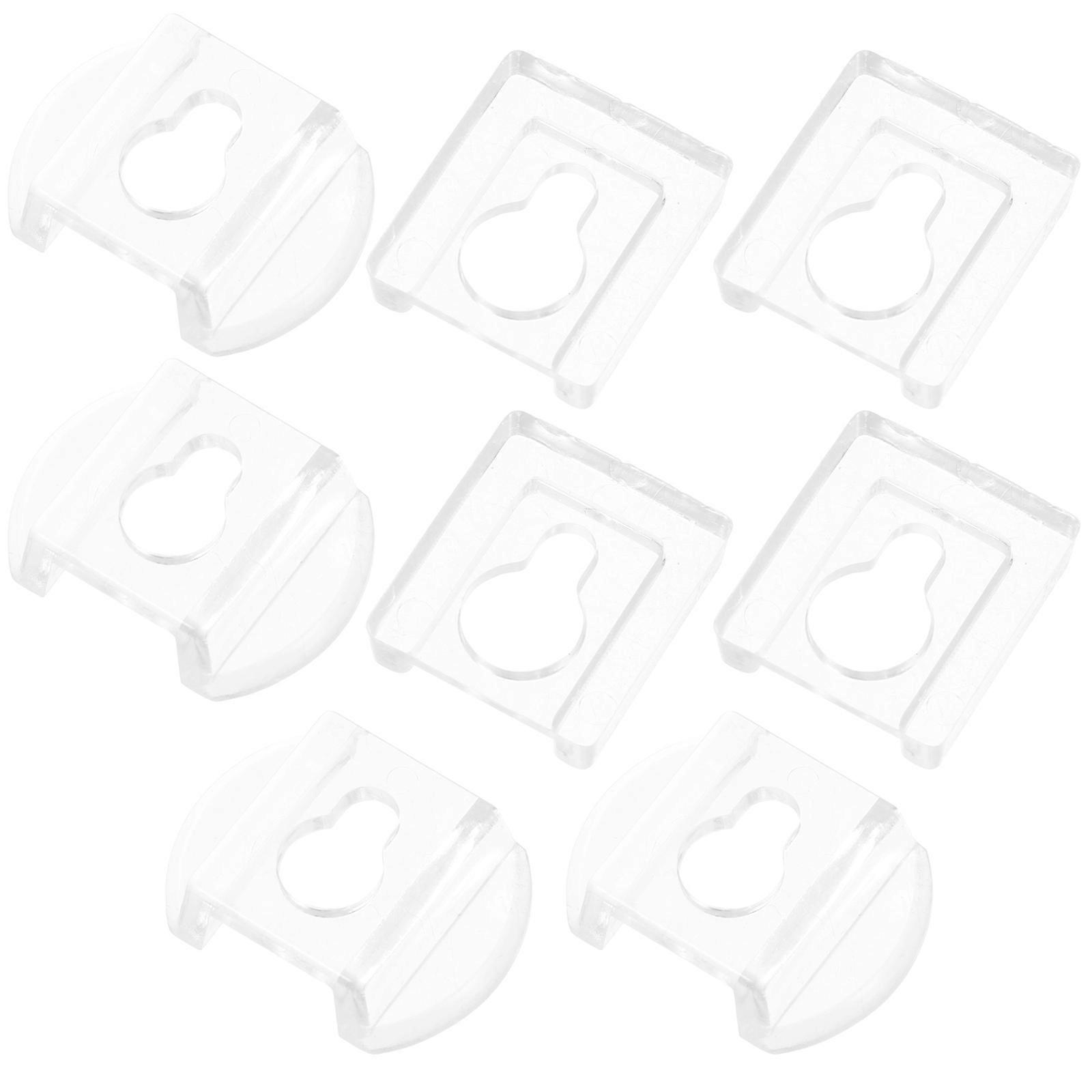 Picture Frame Hangers Acrylic Interlocking Hooks for 24Pcs