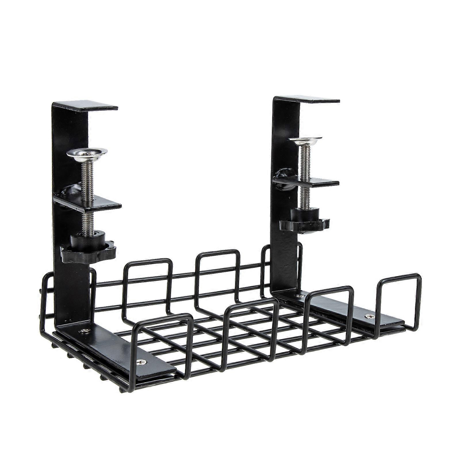 Cable Management Rack Under Desk Organizer for Office Cord 2Pcs