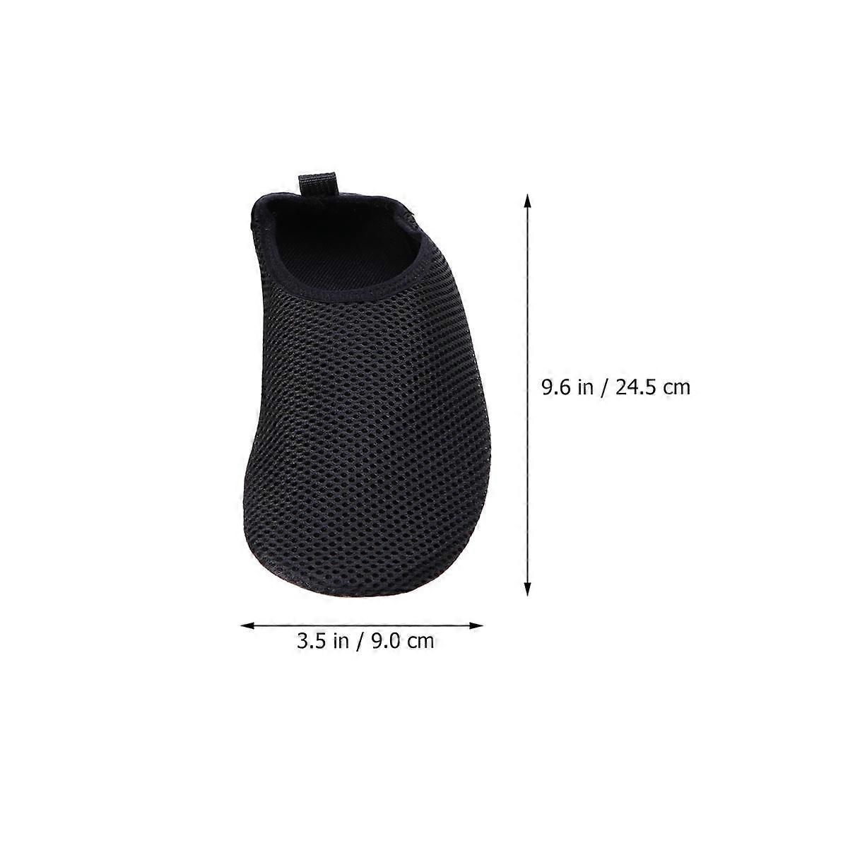 Grips Socks Stability Enhancement Pilates Socks For Pilates Training Size 40/41 Black 1 Pair