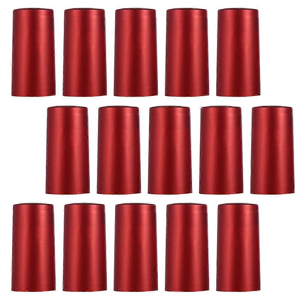 Cylindrical Heat Shrink Covers 1000 Pcs Designed For Winery And Store Sealing With Heat-shrink Protection In Red