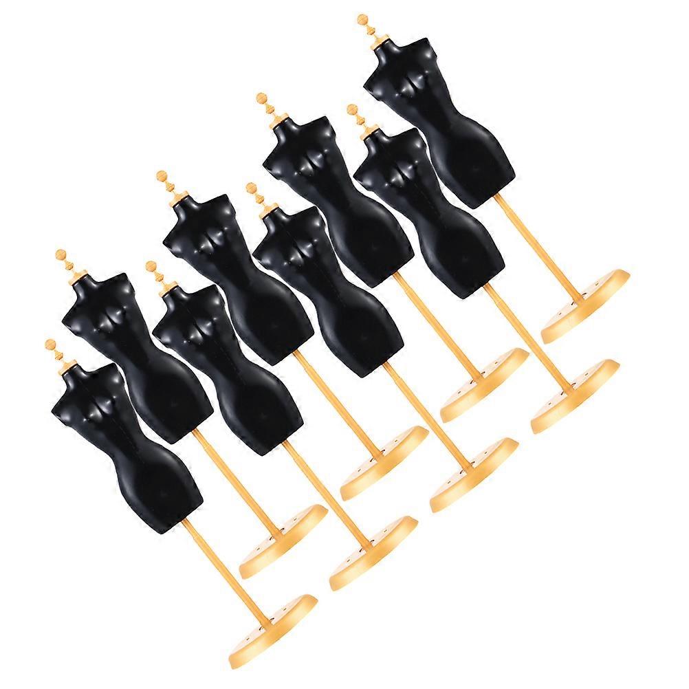 Mini Doll Model Racks Plastic Doll Dress Display for Sets 32Pcs