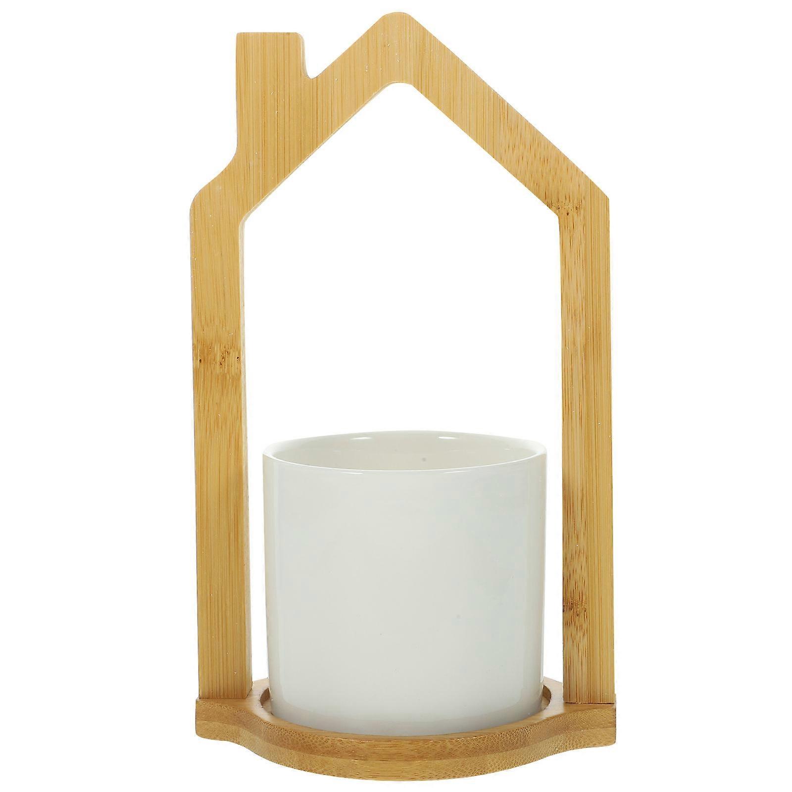 Cutlery Storage Handheld Flatware Organizer Rectangular Home Decoration 20.5X11.3CM High-temperature Firing Process 1Pcs