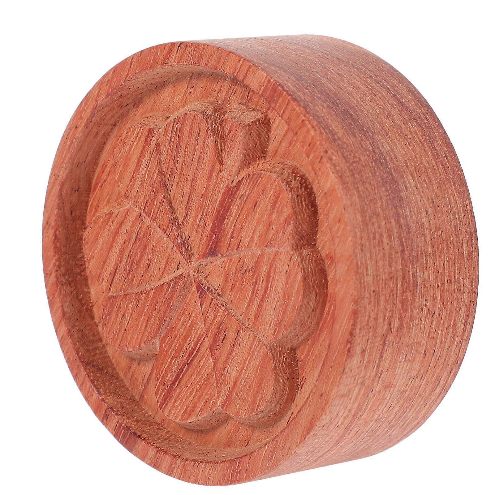 Brown Wood Essential Oil Diffuser for Decoration 2Pcs Round Diffuser