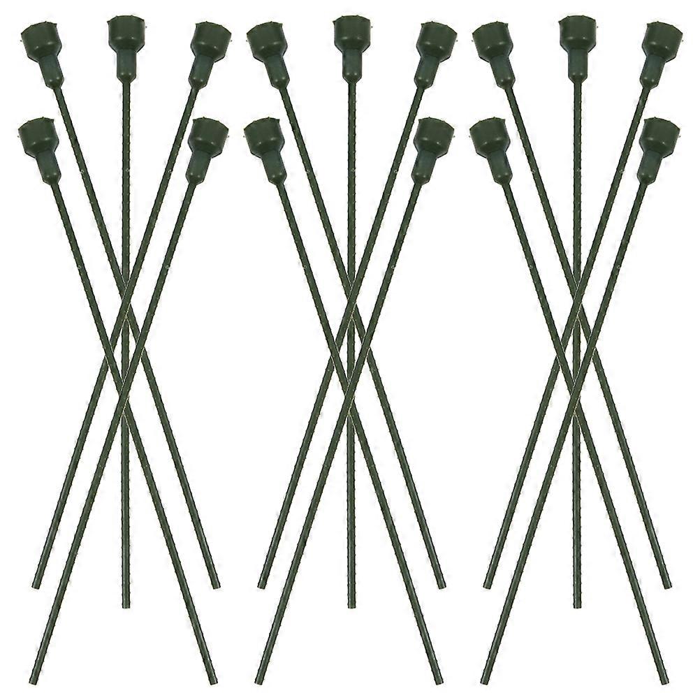 Artificial Flower Stems 45Pcs PVC Plant Sticks Suitable For Flower Arrangements In Home Decorations Gardens And Events With Easy Setup