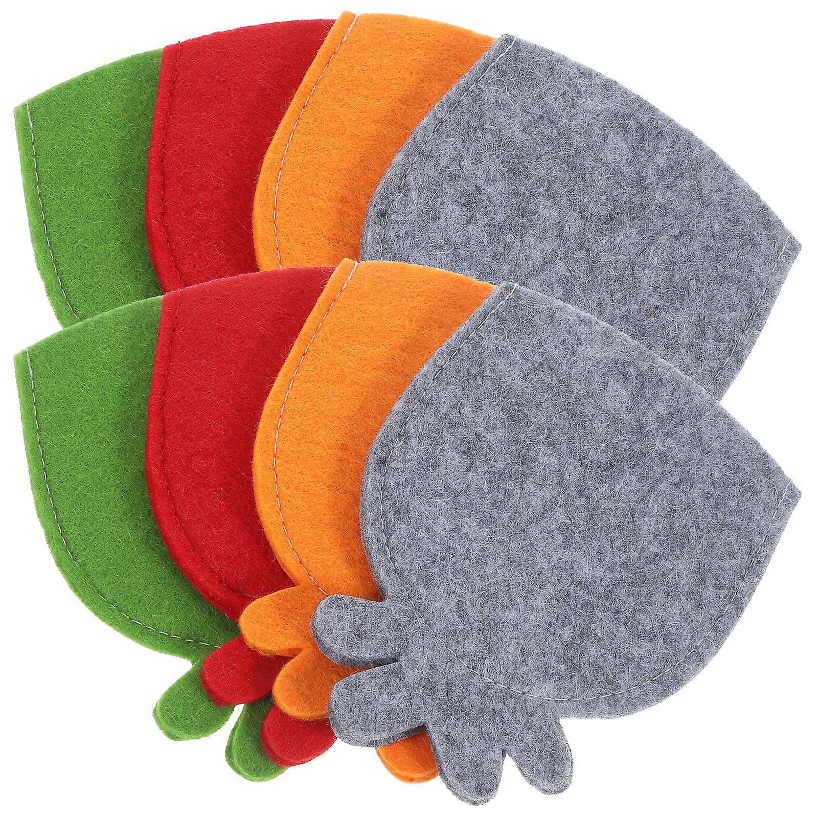 Felt Eggs Holder Pineapple Shaped Design for 40Pcs Easter Table Decor