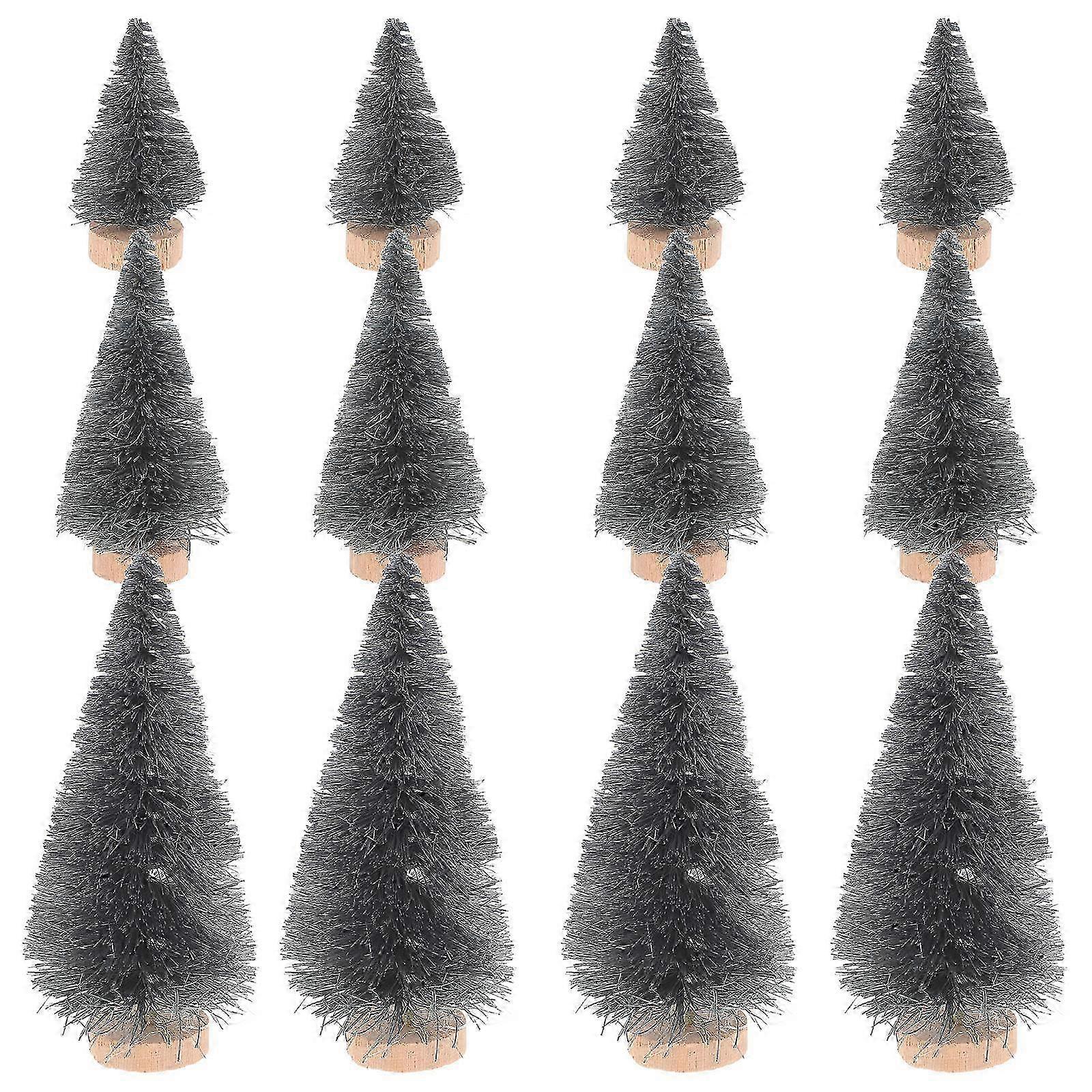 松の木モデルハロウィーンギフト授賞装飾友達8.50X3.60X3.60cmブラック12個