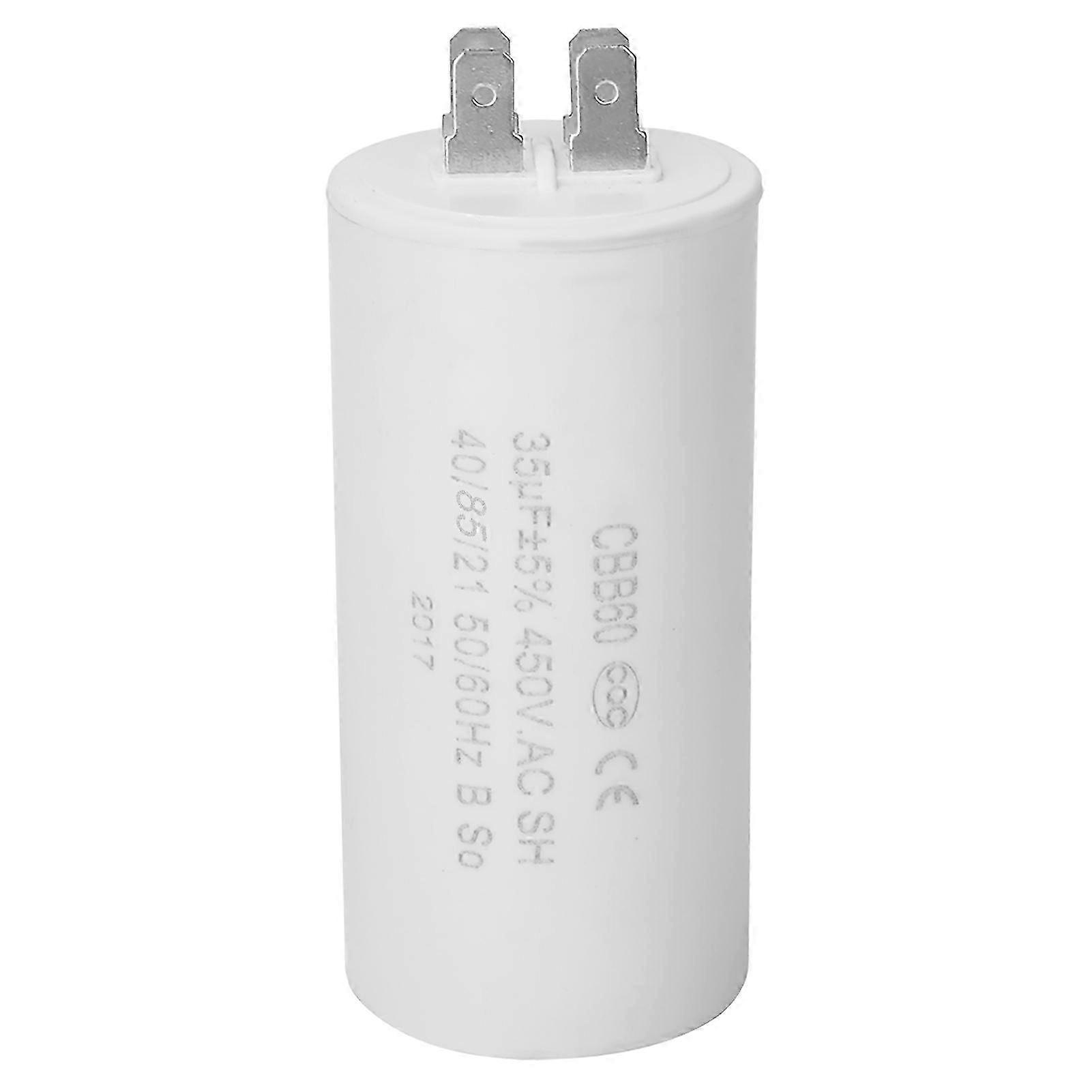 Cbb60 Eco Friendly 4 Pin Motor Running Start Capacitor 450V 35Uf Esr 02 For Appliance