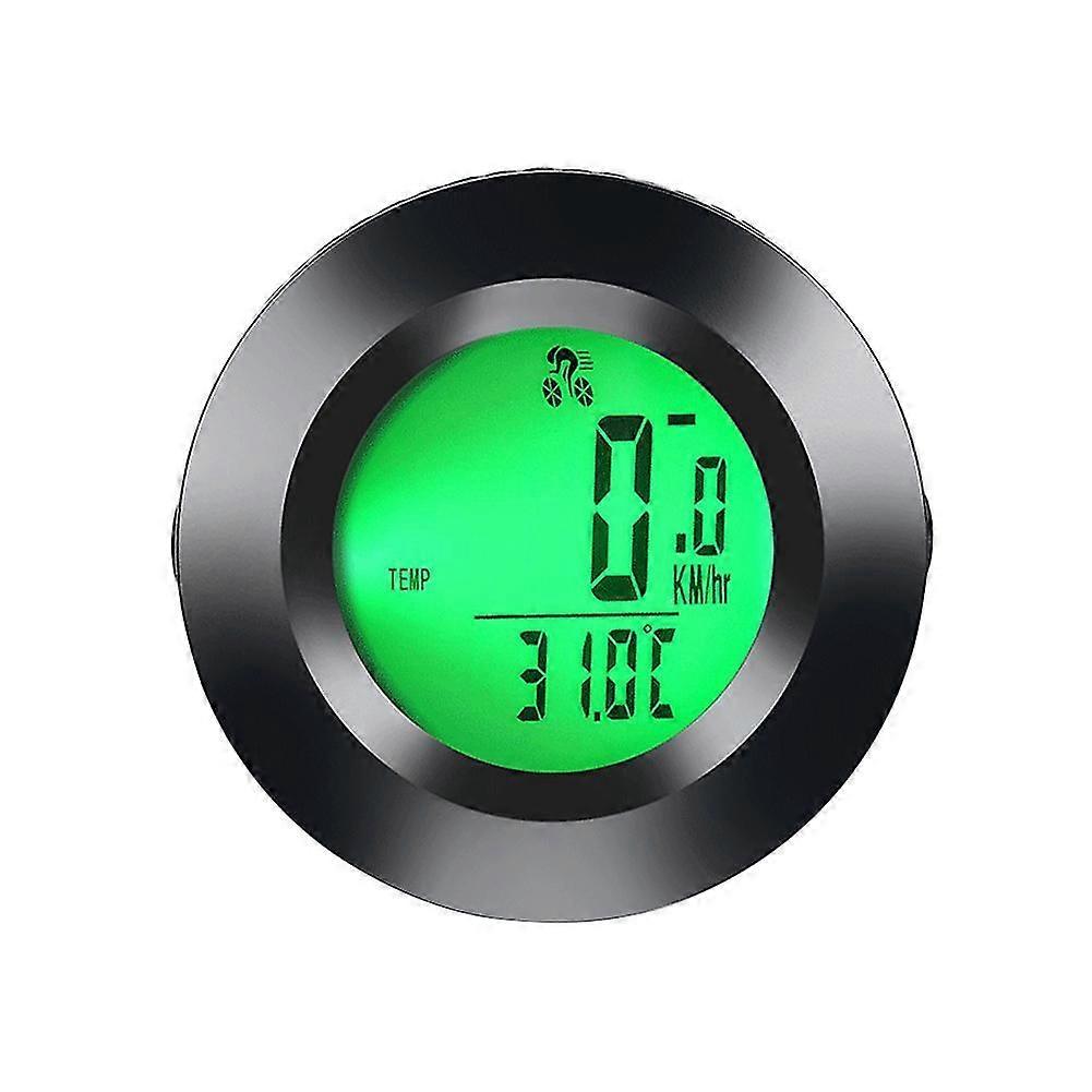 Bicycle Computer Wireless Bicycle Speedometer Waterproof Lcd Speed Bicycle Speedometer Wireless Bike Computer Speedometer Black