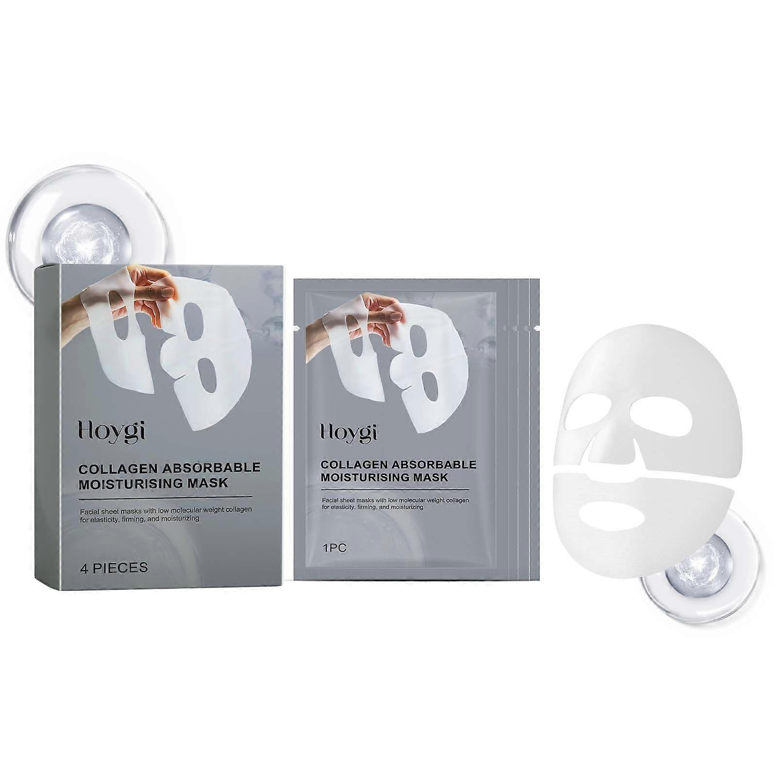 Hoygi Deep Anti-Wrinkle Collagen Mask (Box Set) Facial Moisturizing Skin Hydrating, Cleansing Pores Hydrating Mask