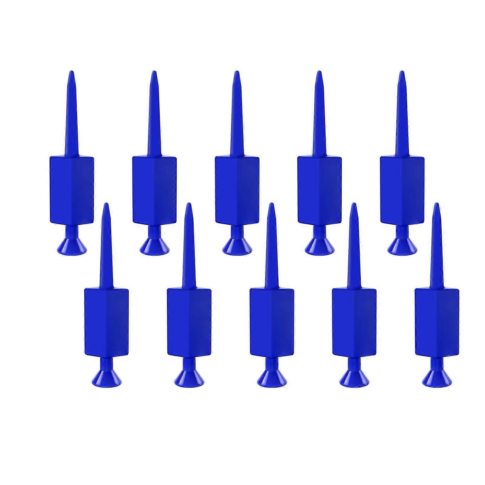 Ergonomic Wheel Shape Golf Tees Portable Base Lightweight Blue For Health Minded Enthusiasts