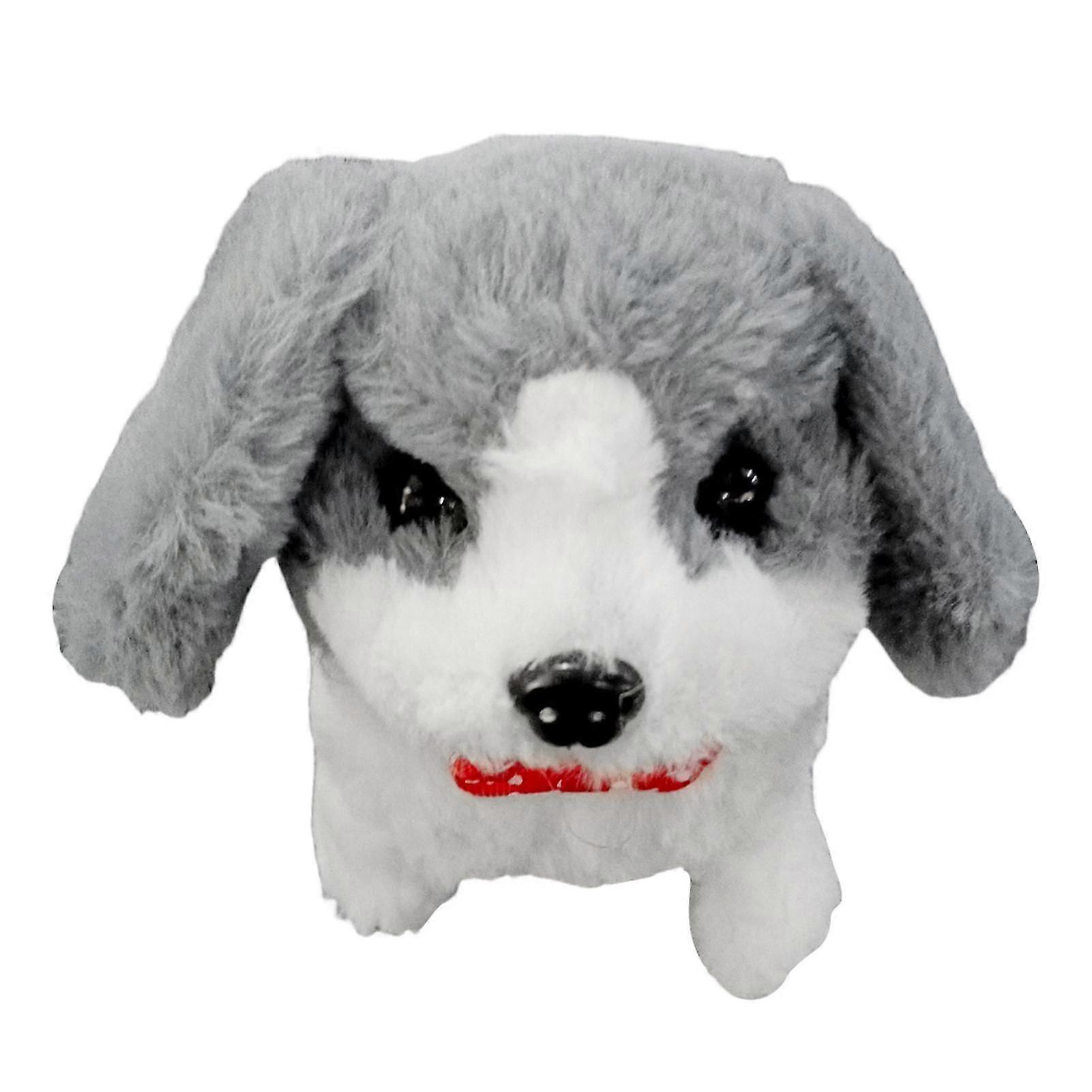 Chiot robot en peluche - Mon chiot robot réaliste, chien robotique agit comme un vrai chiot, jouet interactif cadeau pour enfants