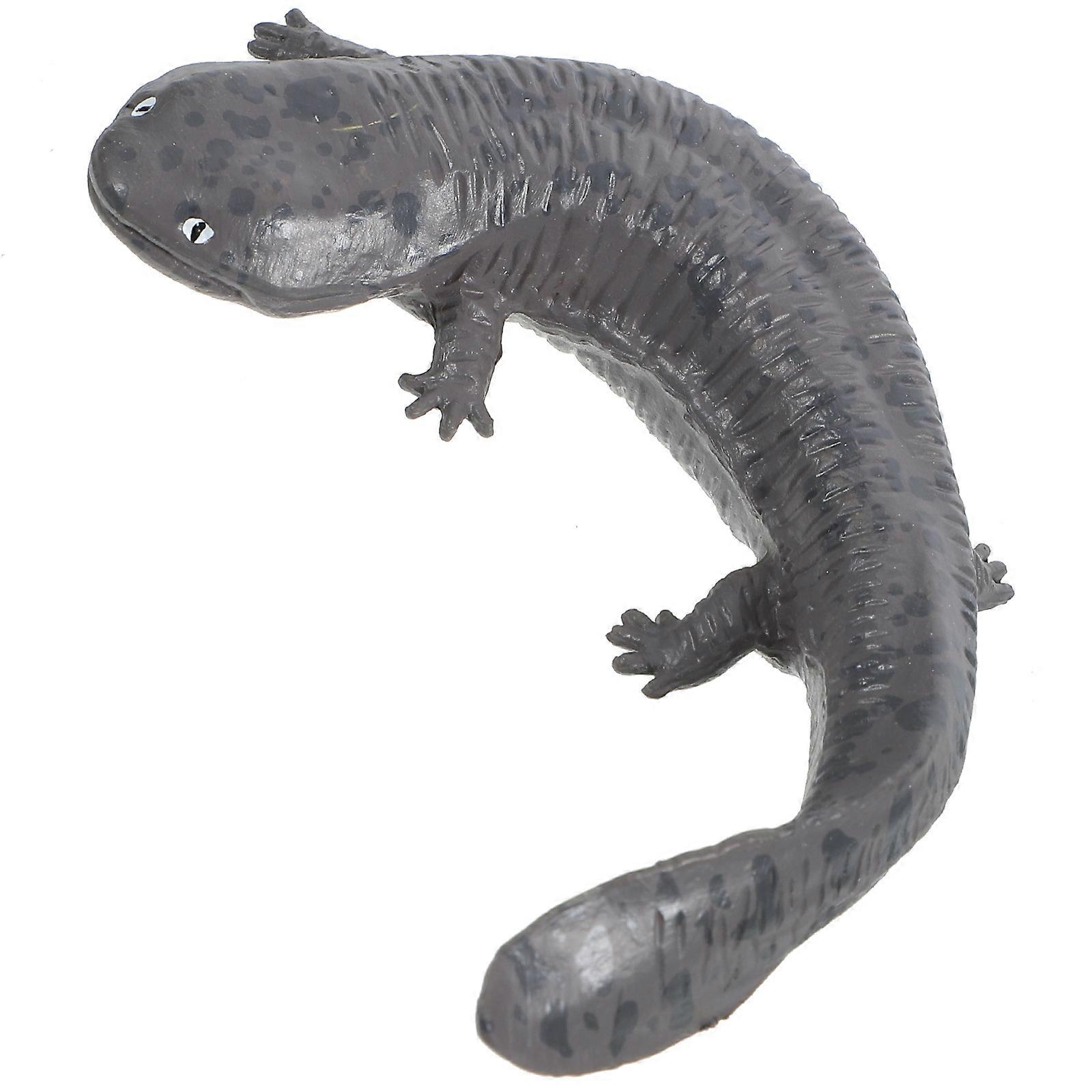 Realistic Simulation Fish Figurine Plastic Model for Decoration 4Pcs Grey