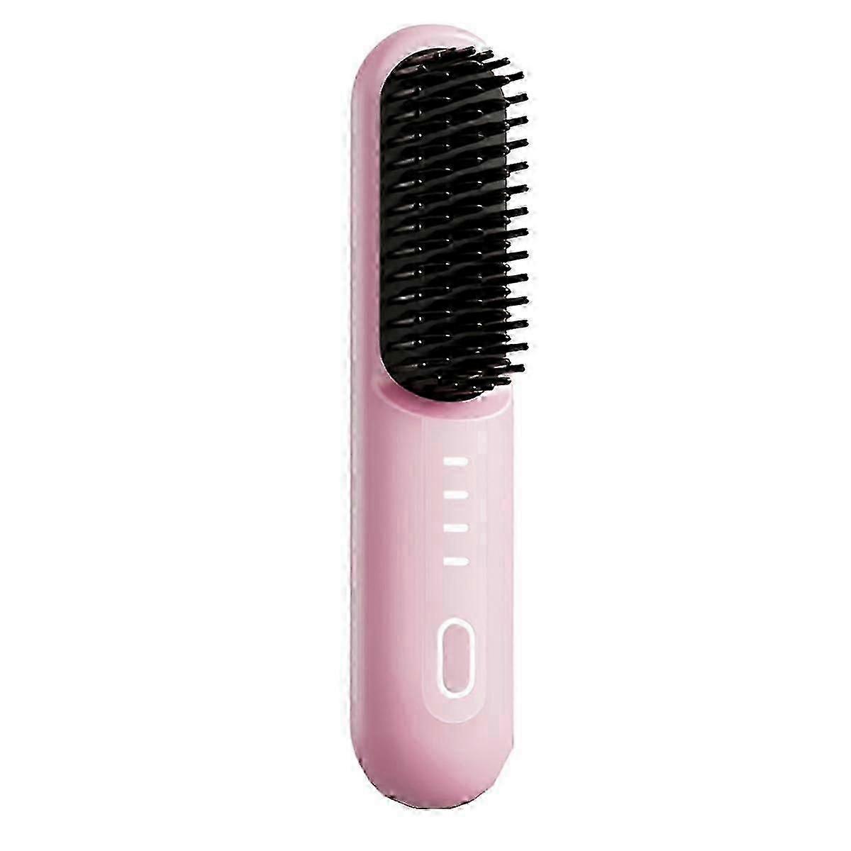 Wireless Lazy Straight Hair Comb, Negative Ion Hair Care, Portable Char Comb, No Damage, Modeling Comb