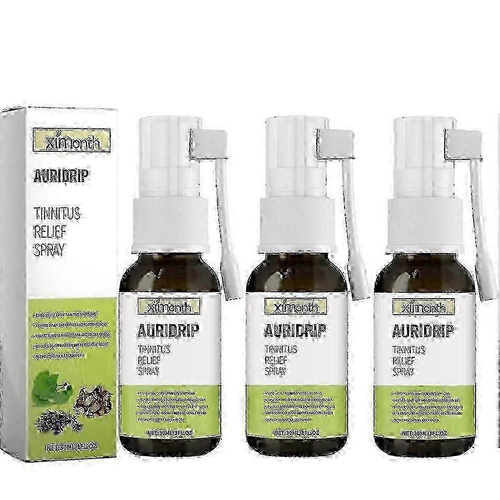 1-5x رذاذ تخفيف طنين الأذن ، بخاخ طنين الأذن ، تخفيف طنين الأذن للأذان ، قطرات الأذن لطنين الأذن