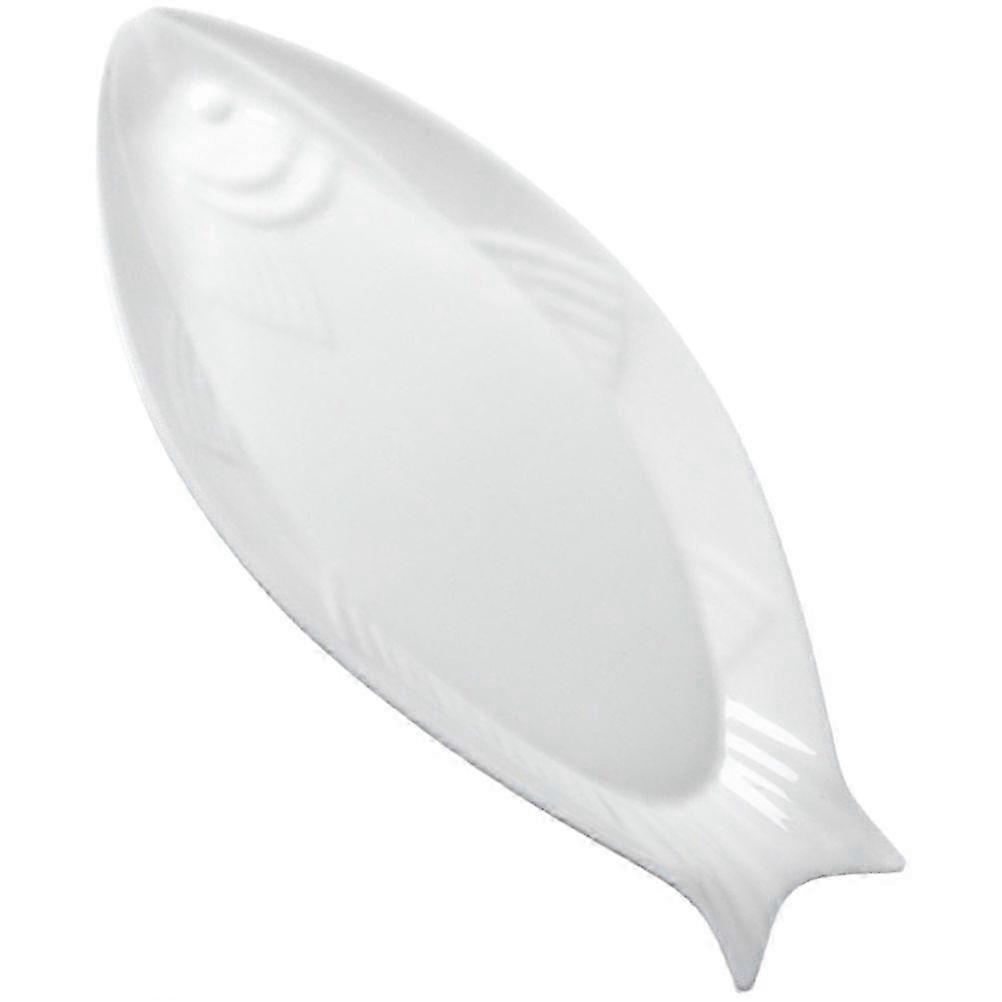 Personalized Ceramic Fish Serving Platter Dish Tray Plate