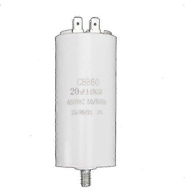 20UF CBB60 Double Insert Molded Capacitor (with Screw Bottom) Capacitor Motor Operation Start Capacitor Frequency 50/60Hz 450VAC