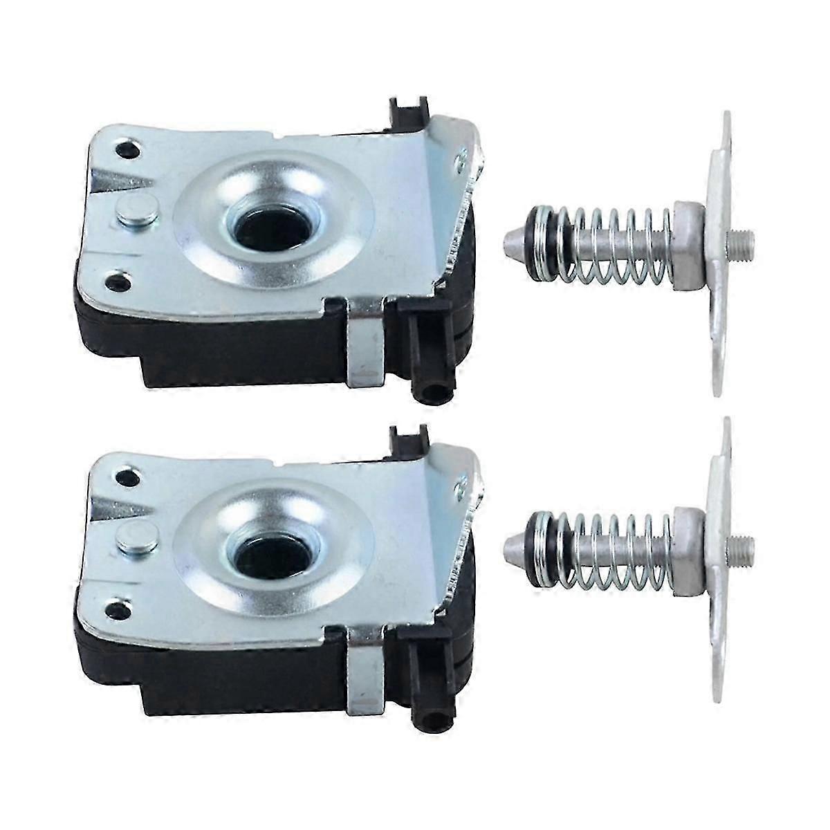 4 PCS Lower & Upper Left & Right Catch Latch Hood Lock for E46 E39 E52 E53 51238229807 51238203859