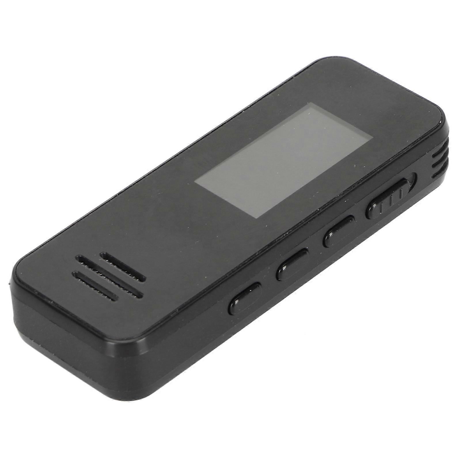 32GB Digital Voice Recorder Portable Back Clip Bluetooth 5.2 MP3 Player Recorder with 0.96 Inch HD Screen 