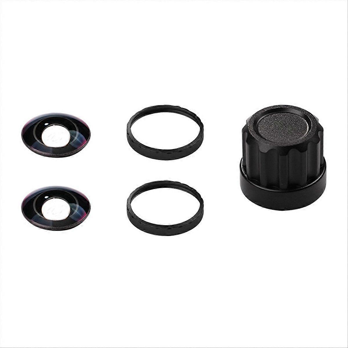 2PCS Removable Lens for X5 Action Camera DIY Repair Lens Kit Camera Accessories for Enhanced Photog