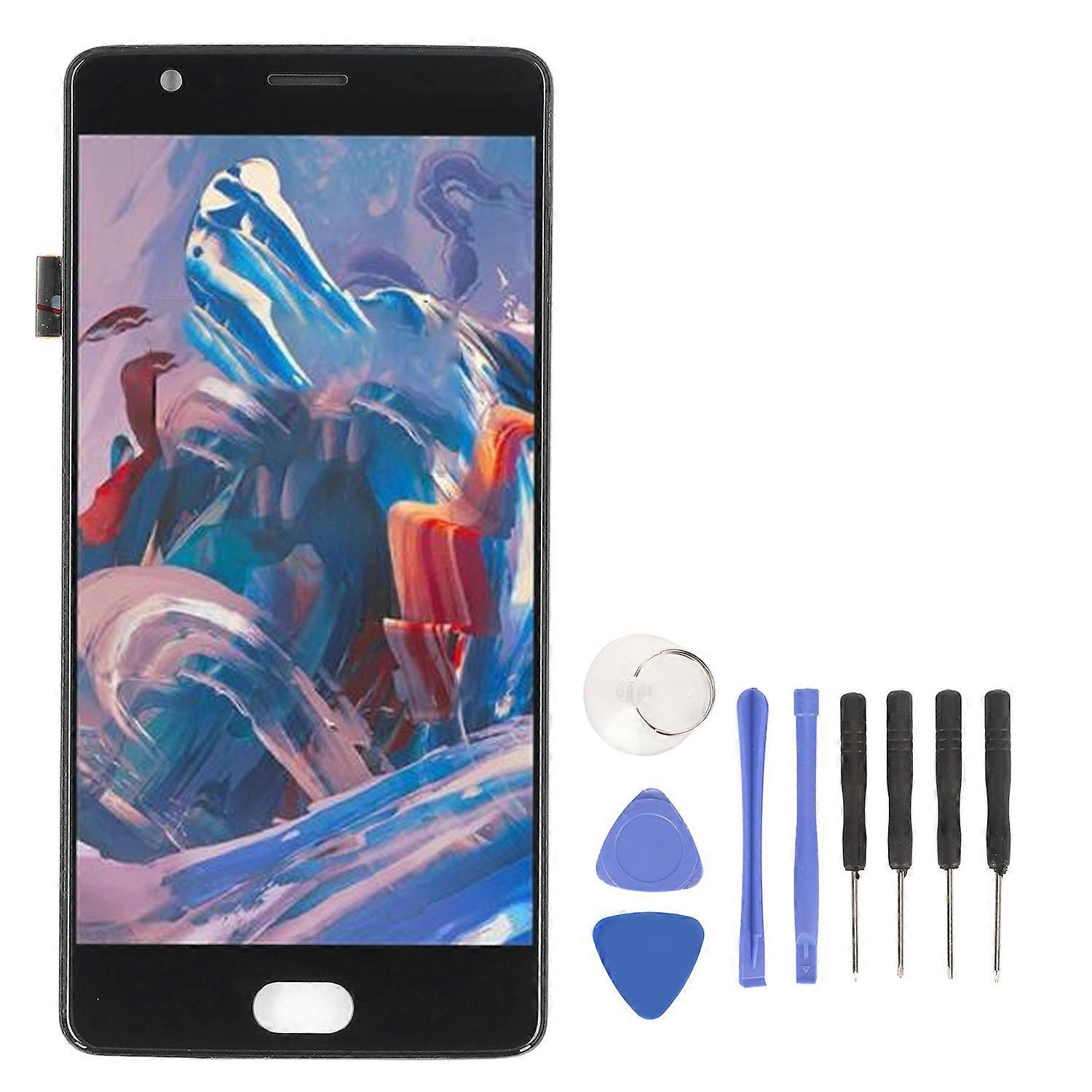 Phone Touch Screen Assembly 5.5in Touch Display Digitizer Full Assembly Glass Fix Tools with Repair 