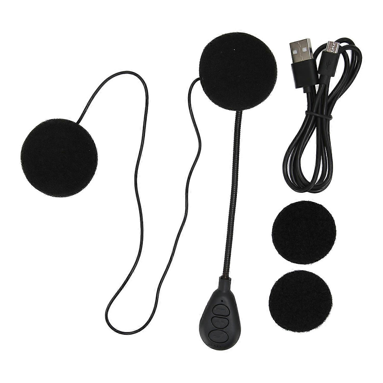 T6 Motorcycle Helmet Headset Volume Control Bluetooth Headset for All Types of Motorcycle Helmets