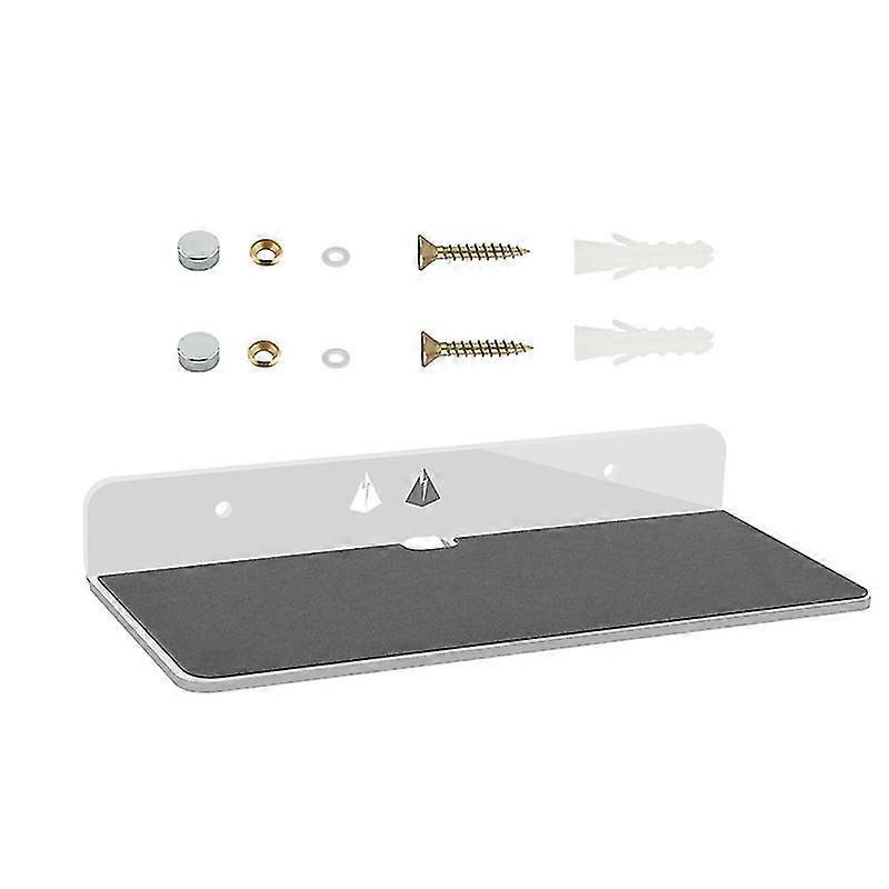 Wall Shelf Speaker Stand, Acrylic Wall Mount Display Shelf For Bluetooth Speaker, Webcam, Cell Phon