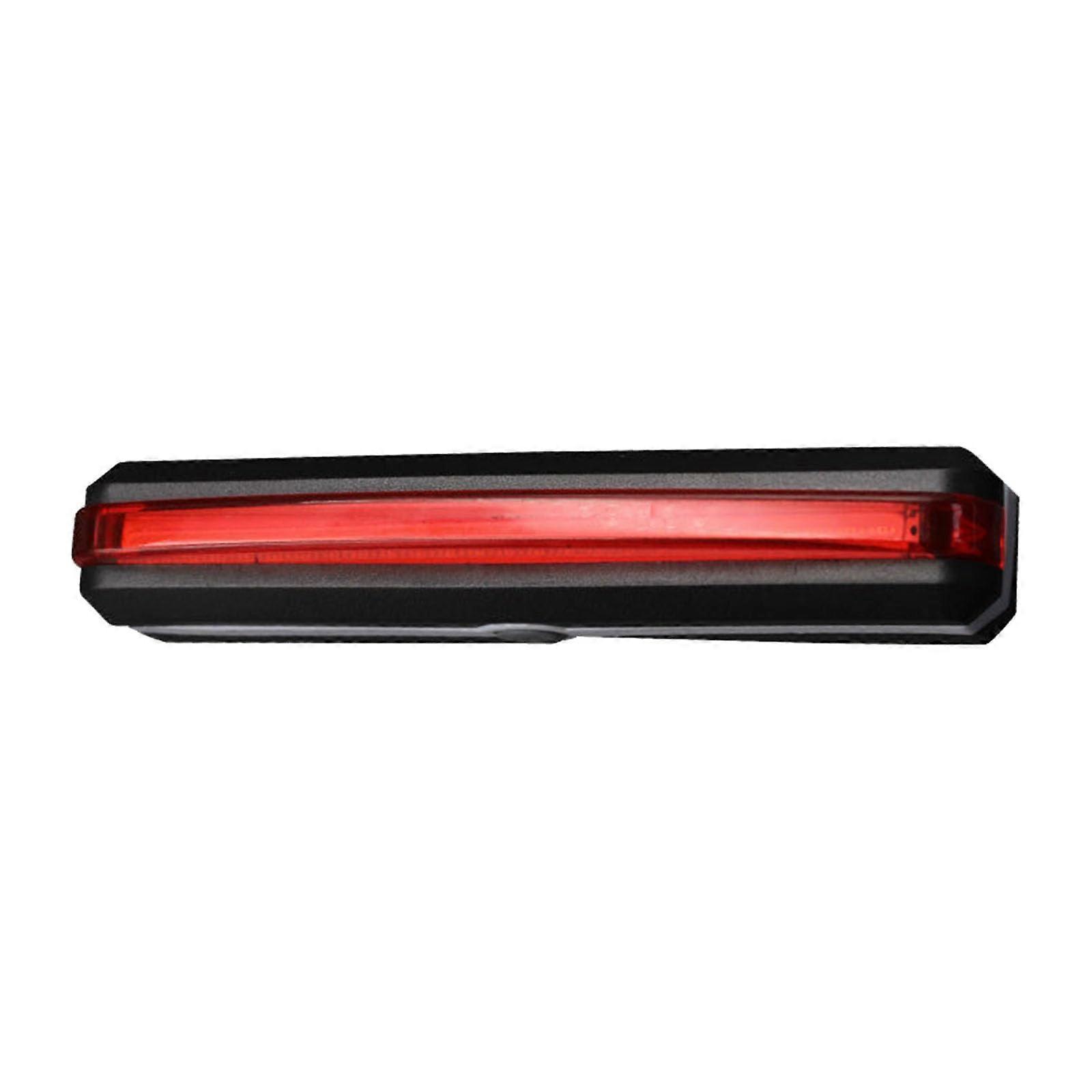 Bright LED Bicycles Warning Light Rechargeable Tail Light For Easy Attachments Red Night Riding Universal Mount