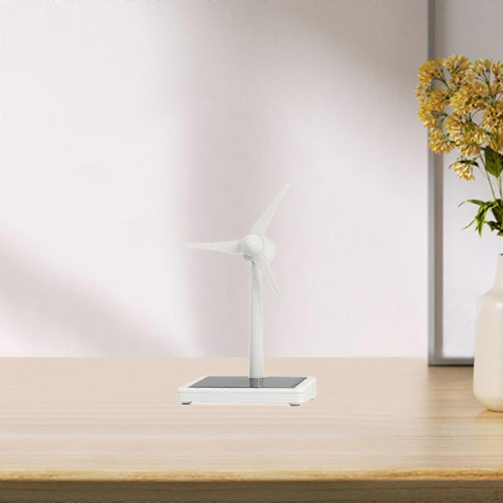 DIY Solar Powered Windmill Model Desk Home Decor,Kids Science Toy Crafts for Student