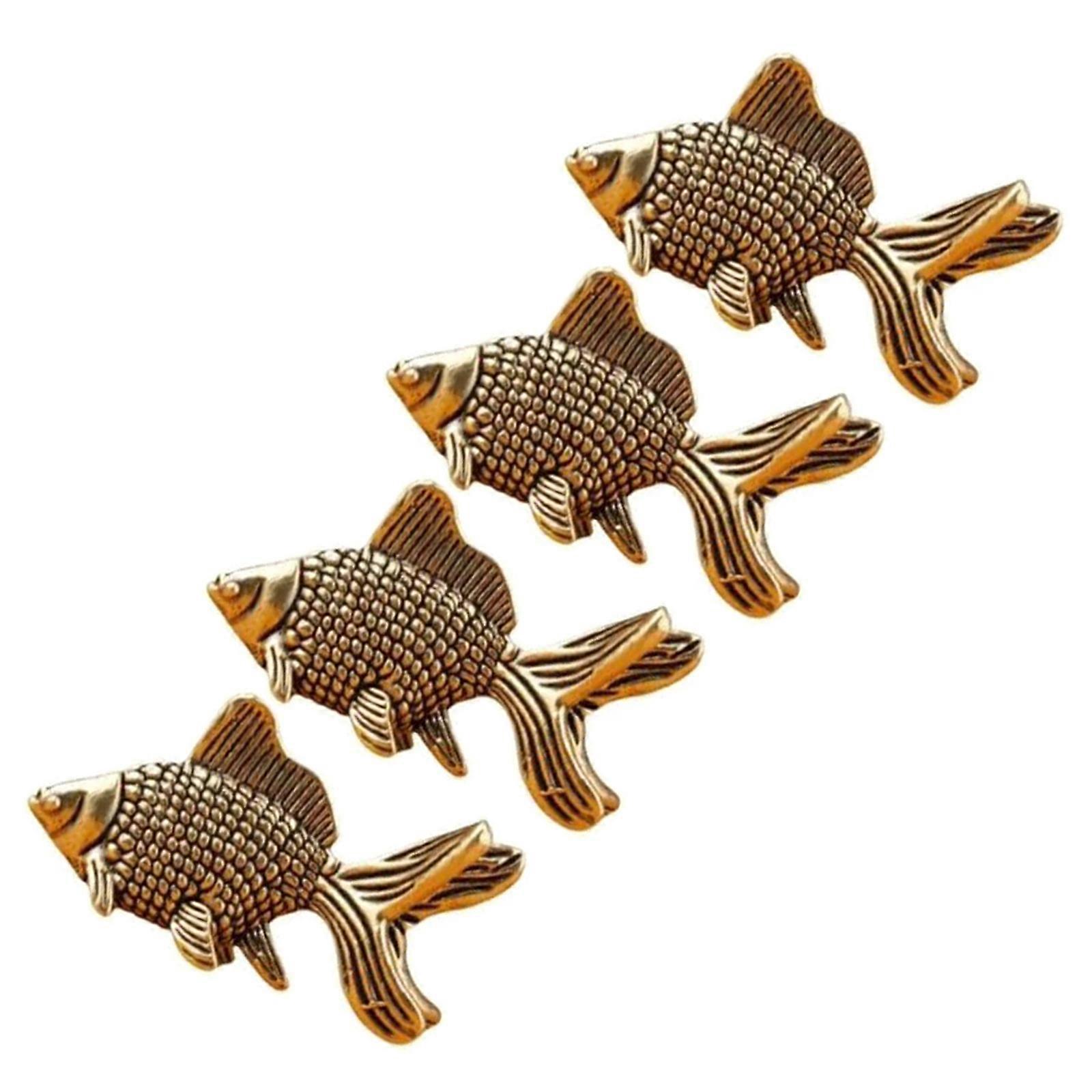 Natural Copper Fish Disks For Bird Baths Maintenance Algae Control Decorative Garden Ornaments Multicolor