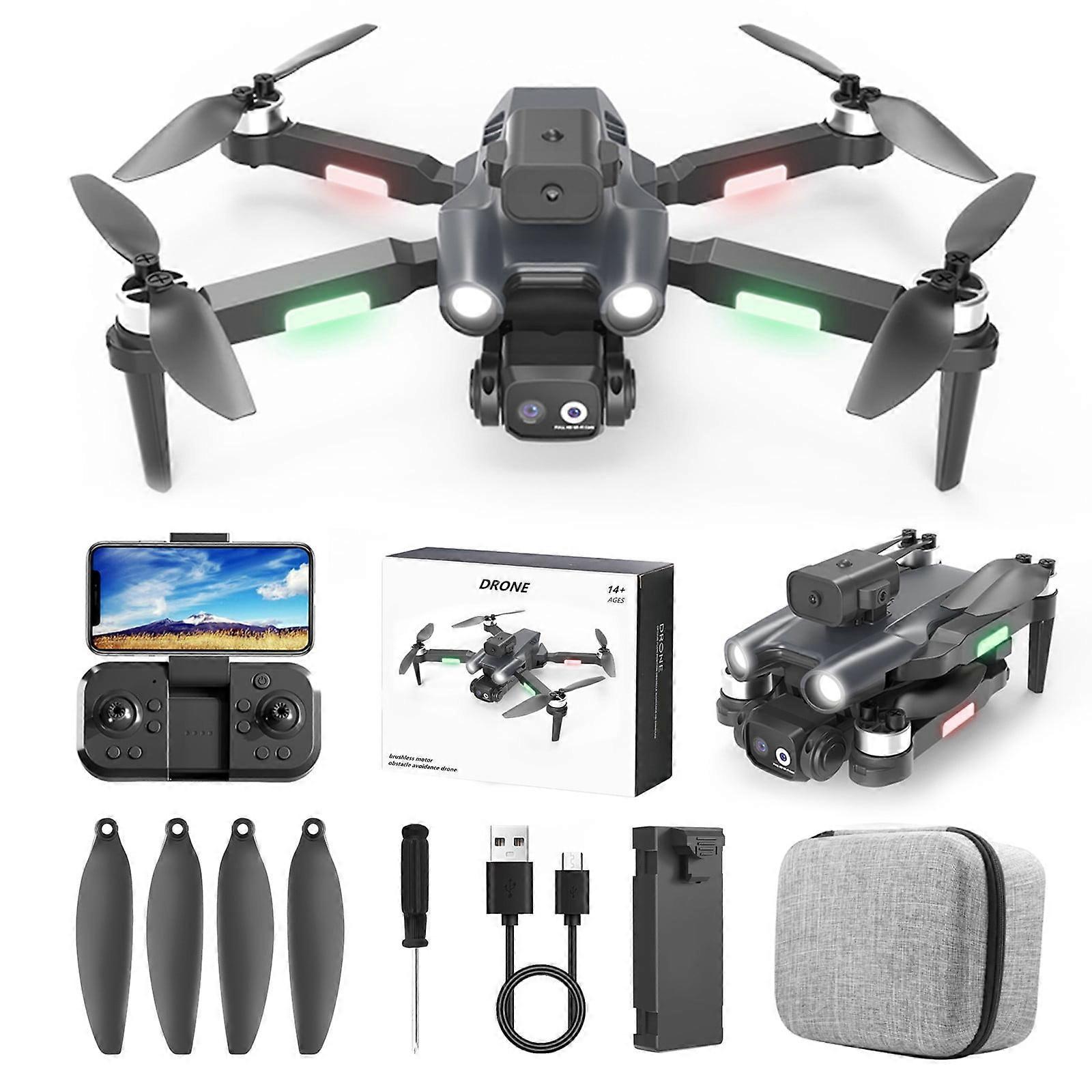 Viflosae Brushless Motor Drone 1080P Camera, WiFi FPV, Alt Hold, Obstacle Avoidance, compatible with Cyber Monday Deals 2024