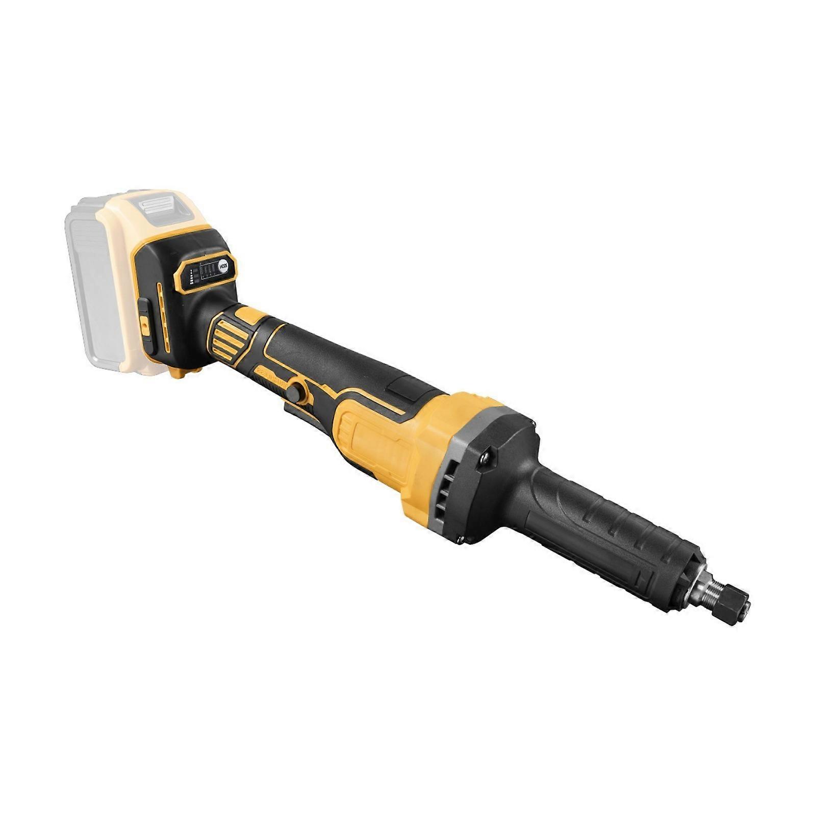 Advanced 21V Cordless Die Grinder Tool Heat Dissipation System Electric Engraving Tool Variable Speed  Yellow