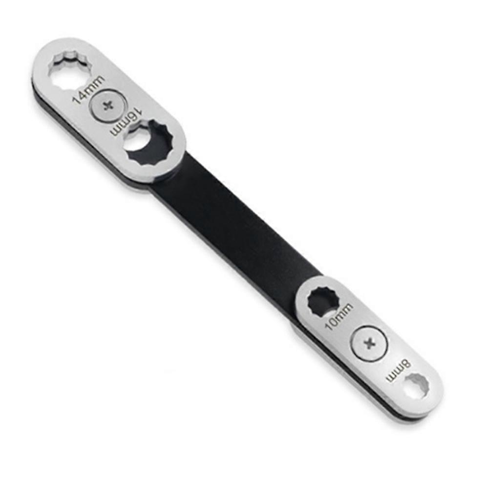Automotive Repair Wrench, Manual Combination Adjustable Box-End Wrench Portable Multi-Size 360-Degree Rotatable