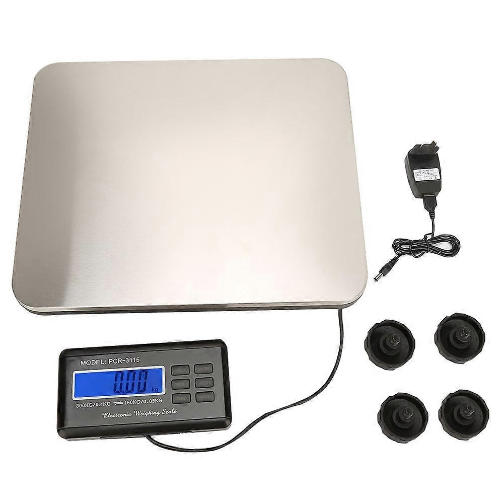 300kg Round Angle Electronic Postal Parcel Weighing Scale Digital LCD Display