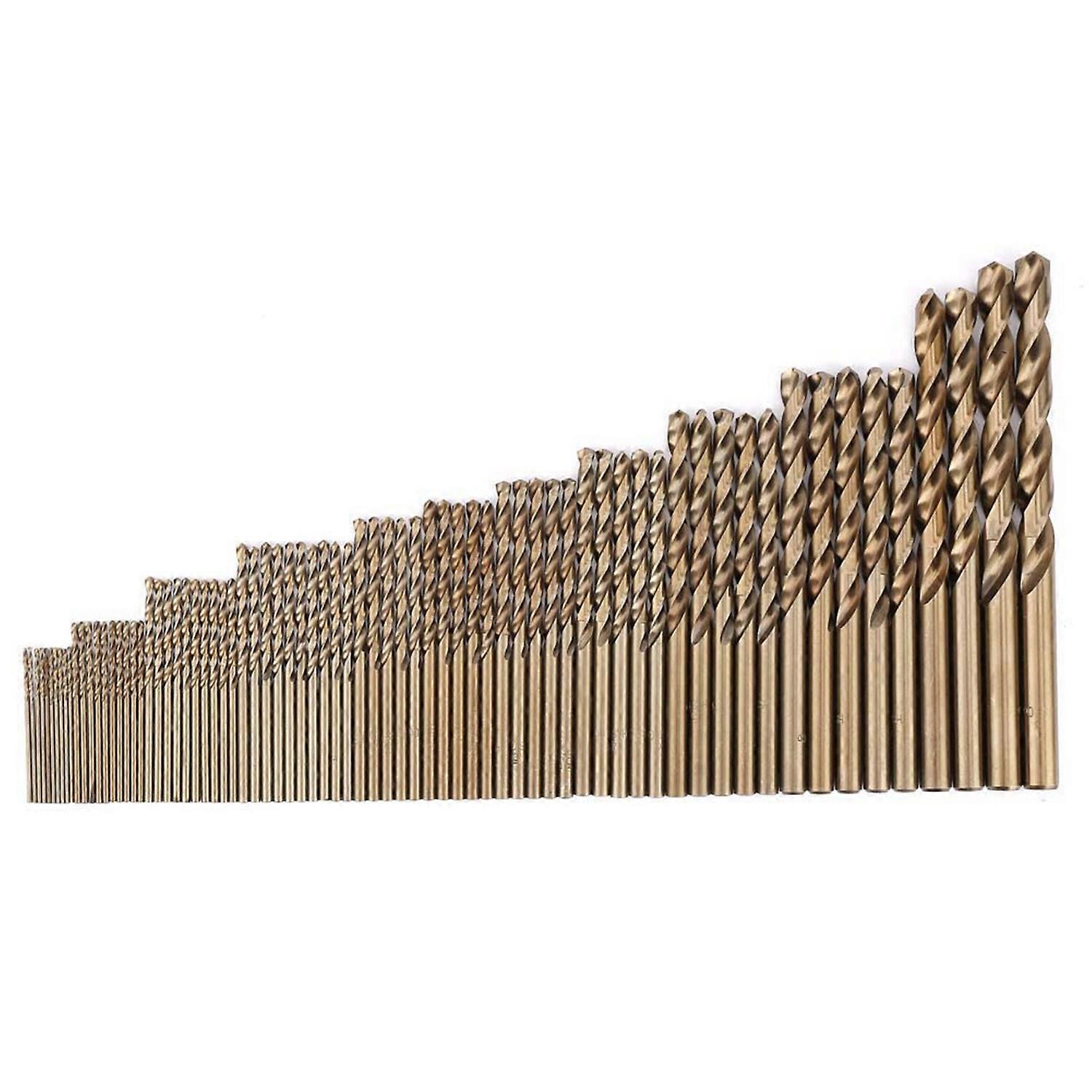 74pc M35 Cobalt Drill Bit Set HSS-CO Twist Drills Bit Combination Tools(1.0-8.0mm)