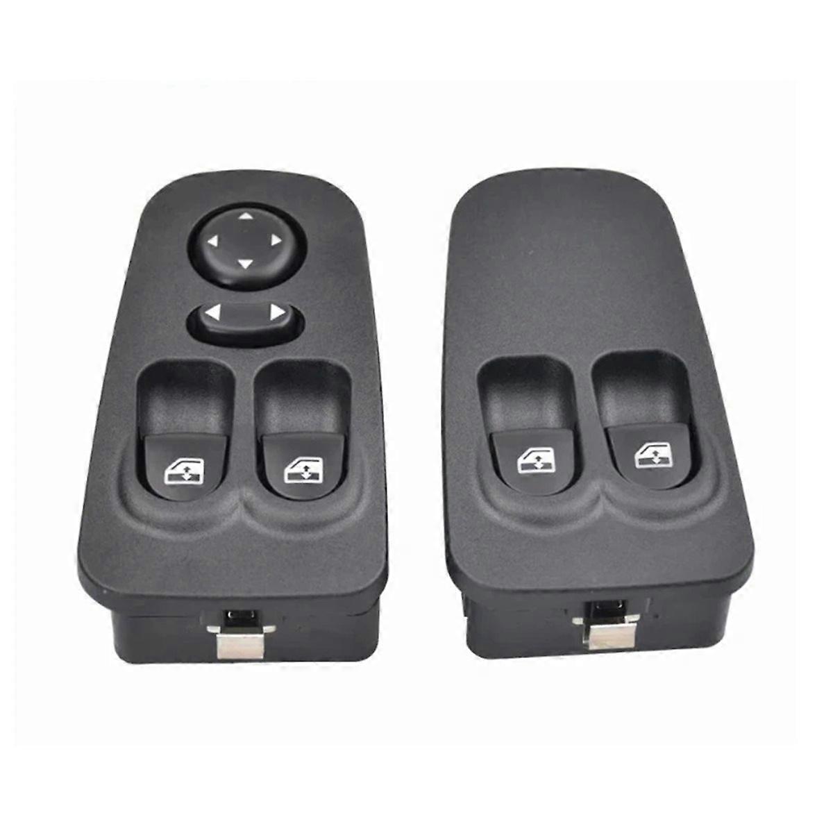 For 1.2 1.4 2003-2011 Car Window Control Switch Rearview Mirror Button 735360605 735360604