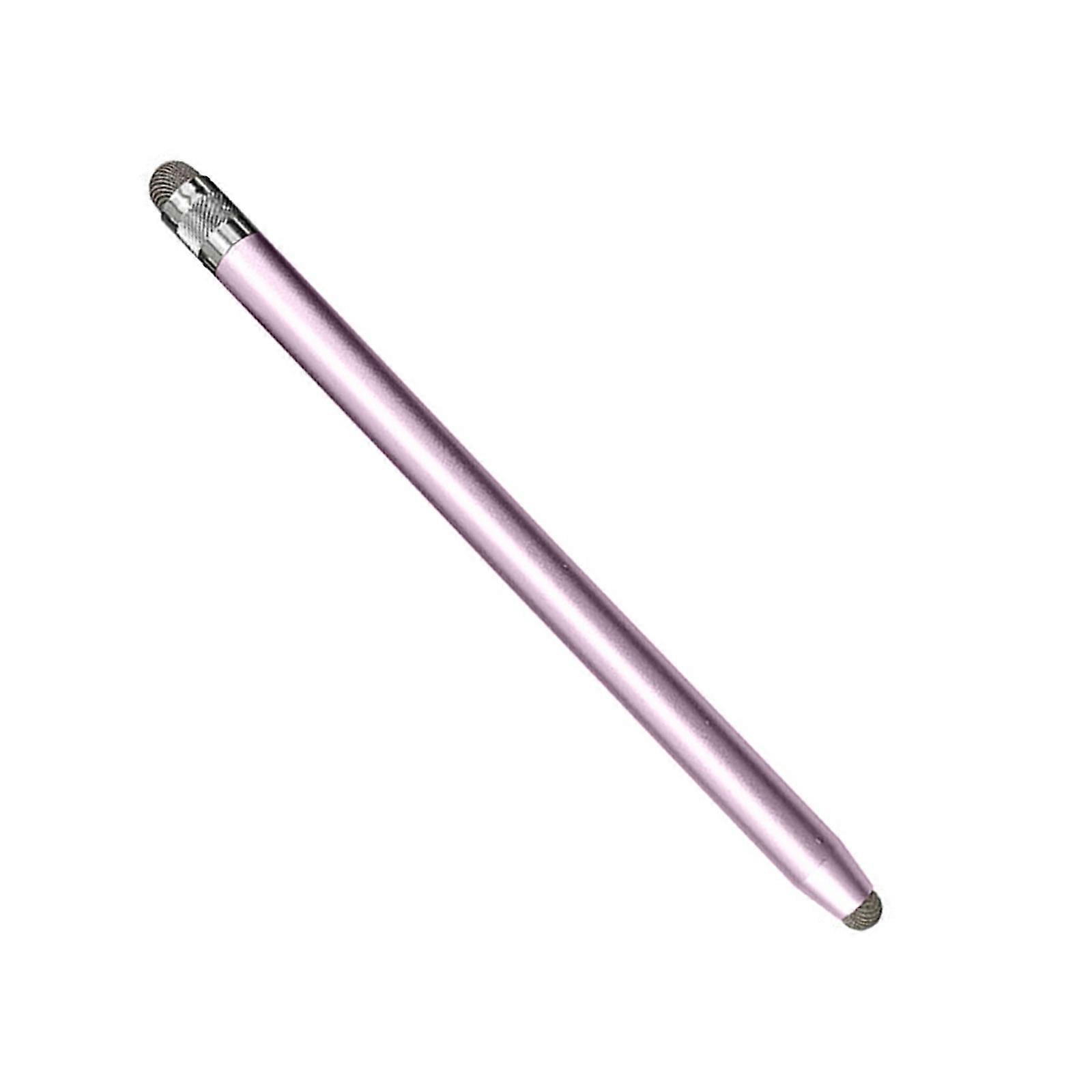 Ergonomic Grip High Sensitivity Capacitive Touch Pen Stylus Comfortable Long Term Use Creative Work Note Taking Anywhere  rose gold