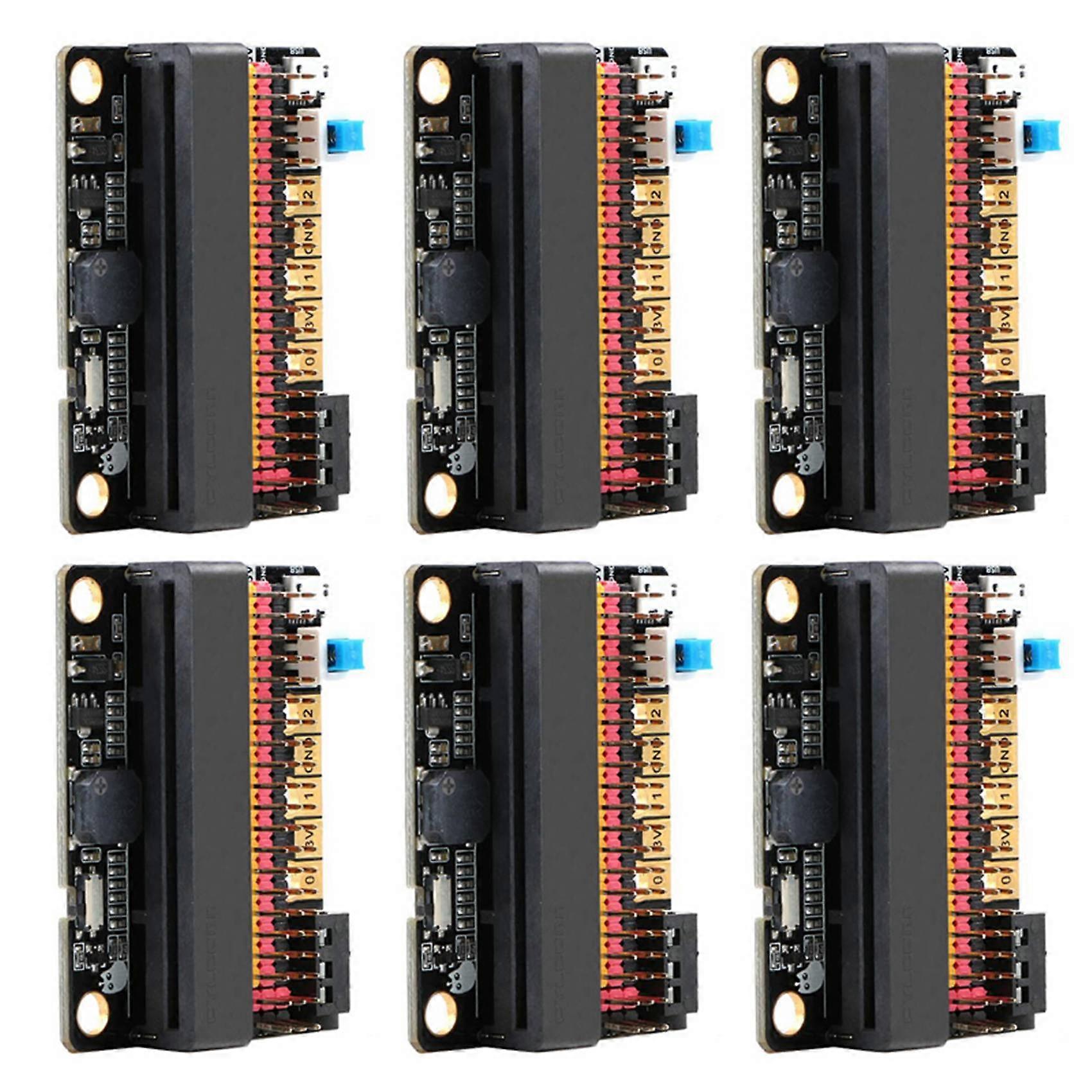 3X Micro-Bit Expansion Board IOBIT V2.0 Breakout Adapter Shield with Buzzer for Micro-Bit Kids'S Pyt