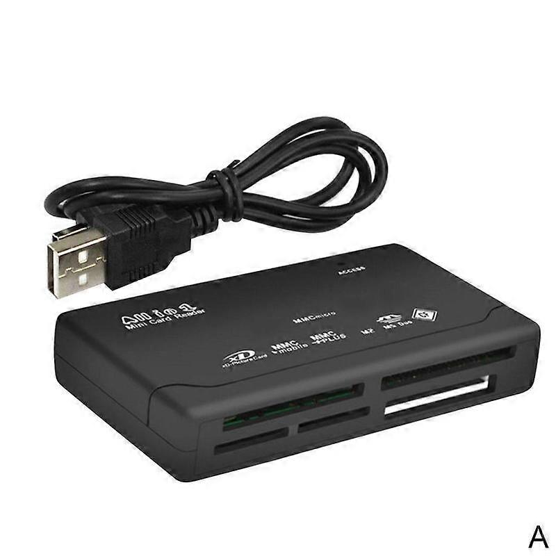 Universal Multi Card Reader Plug and Play High Speed Data Transfer for 150+ Memory Cards Compatible with PC Mac