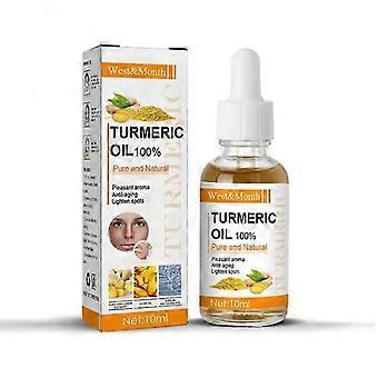 Aceite esencial de cúrcuma antienvejecimiento, ilumina el tono de la piel, piel tirante, hidrata múltiples